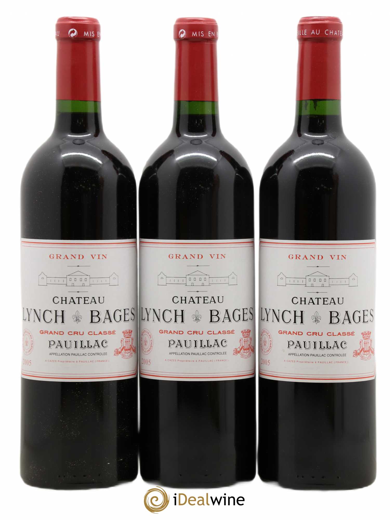 Château Lynch Bages 5ème Grand Cru Classé 2005 - Lot de 6 bouteilles - 3