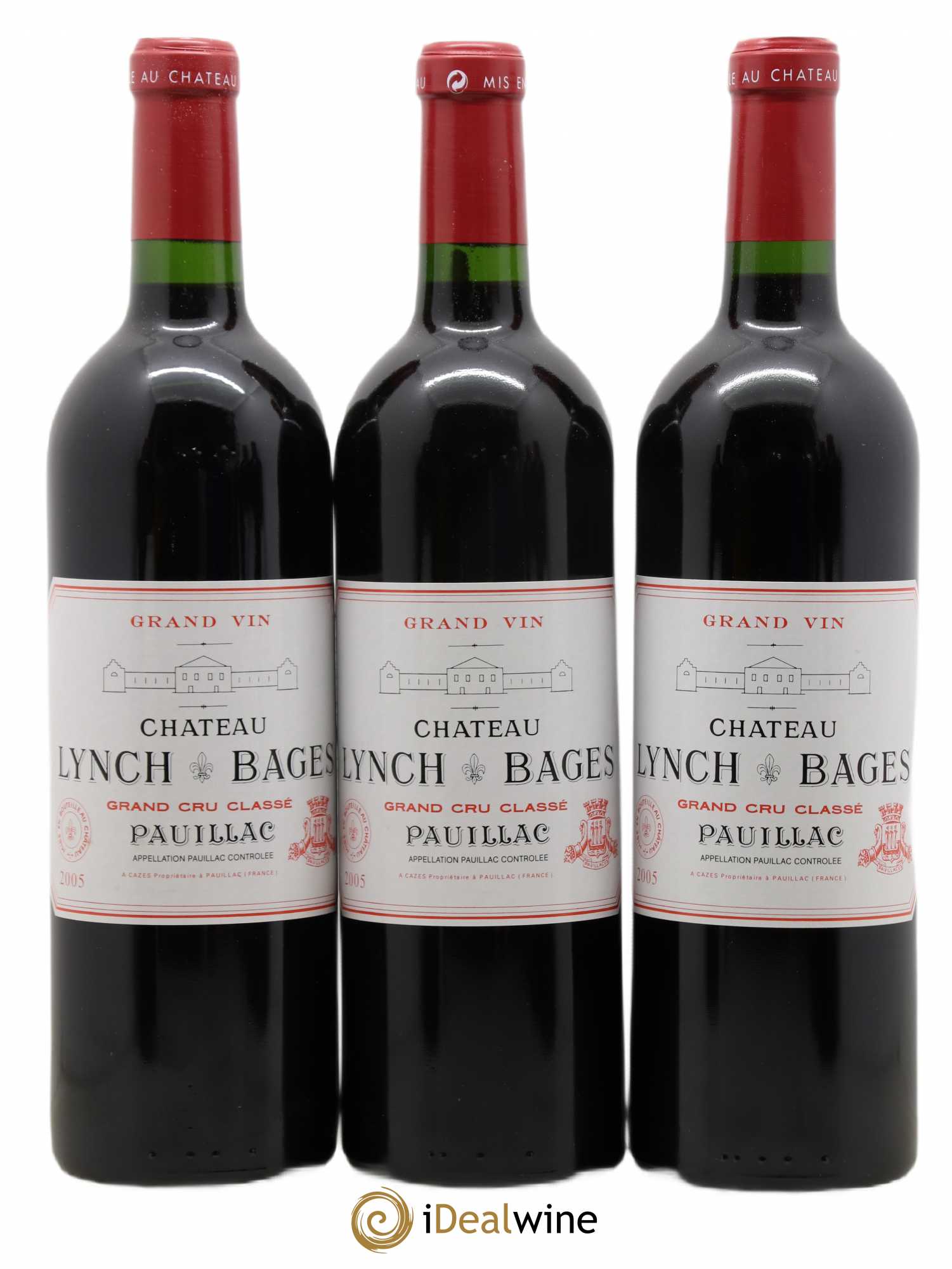 Château Lynch Bages 5ème Grand Cru Classé 2005 - Lot de 6 bouteilles - 1