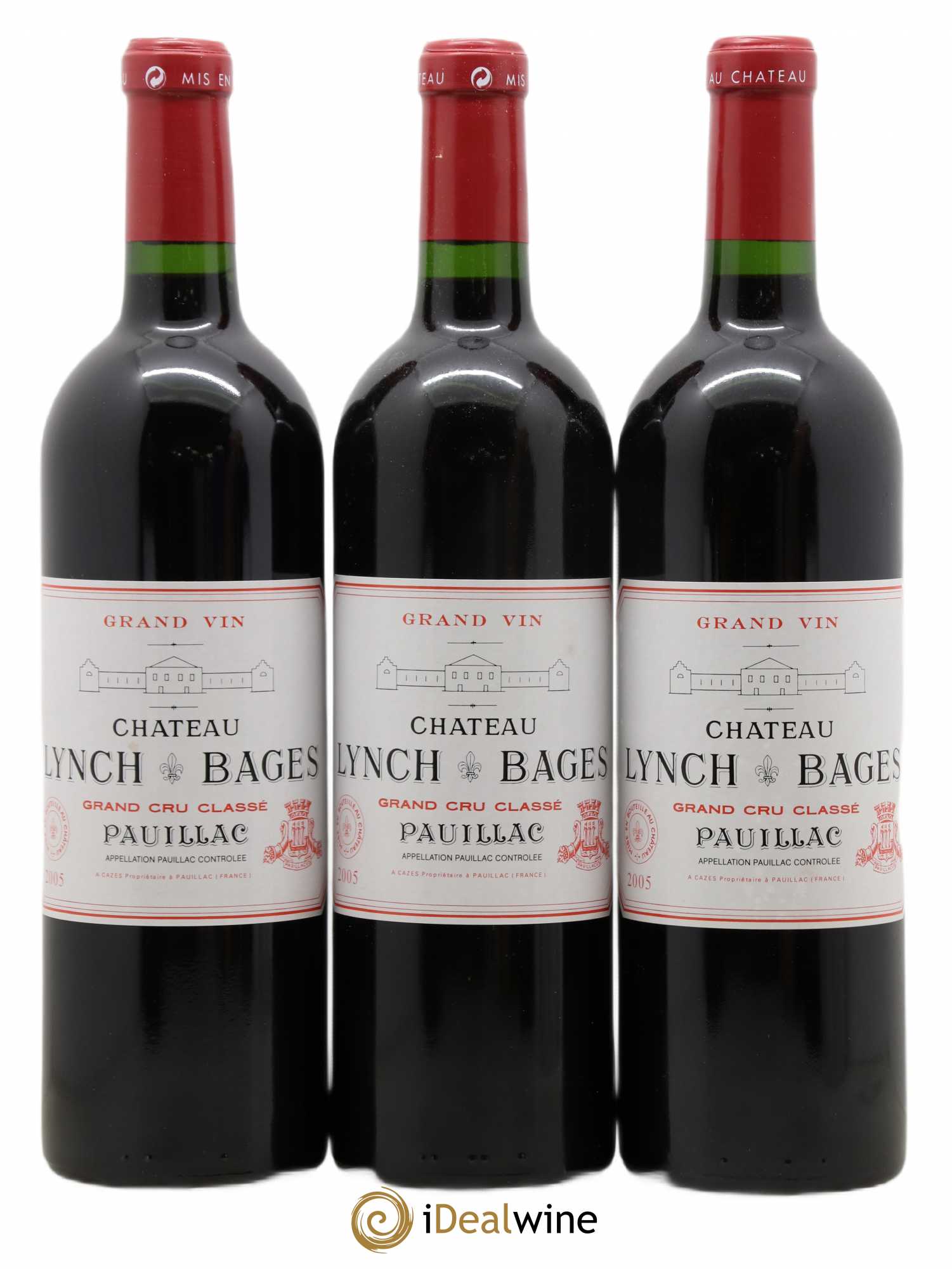 Château Lynch Bages 5ème Grand Cru Classé 2005 - Lot de 6 bouteilles - 3