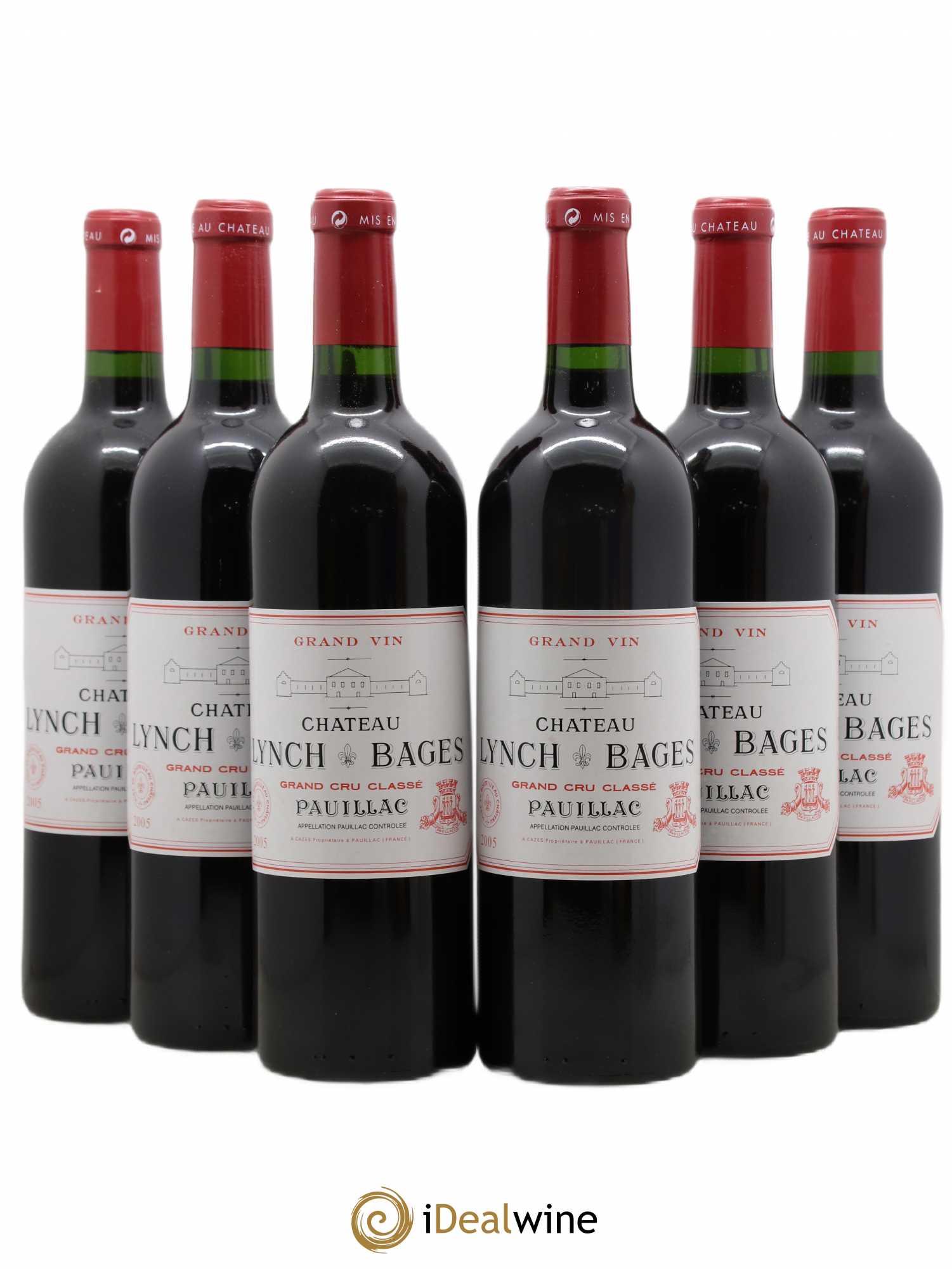 Château Lynch Bages 5ème Grand Cru Classé 2005 - Lot de 6 bouteilles - 0
