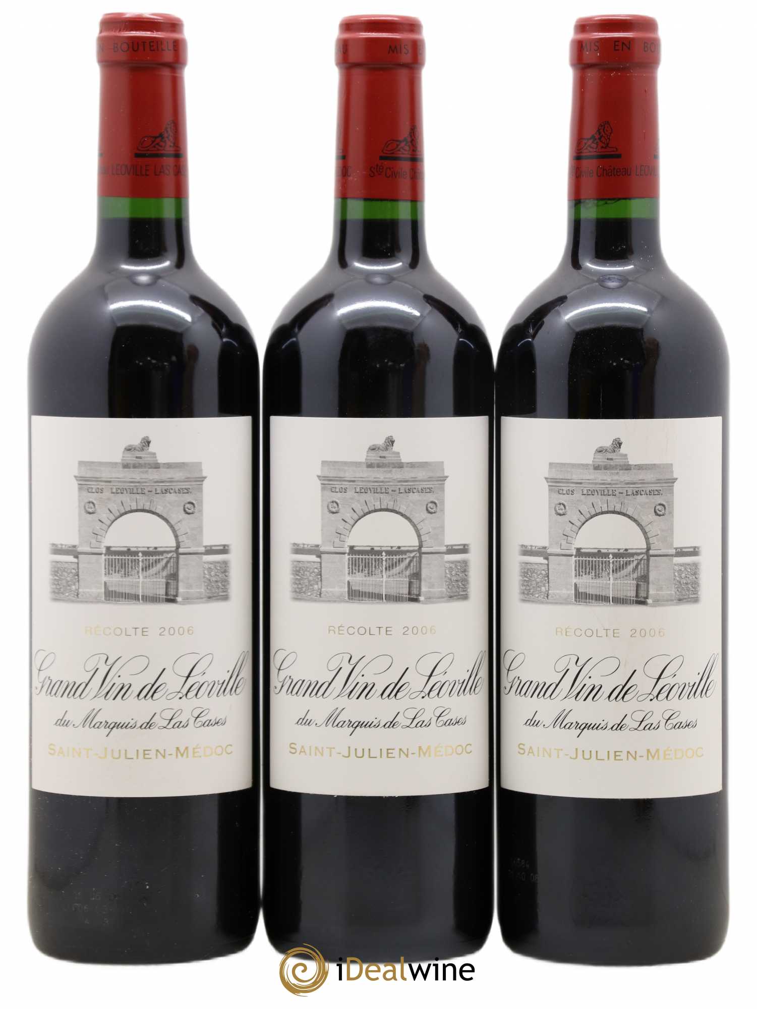 Château Léoville Las Cases 2ème Grand Cru Classé 2006 - Lot de 12 bouteilles - 4