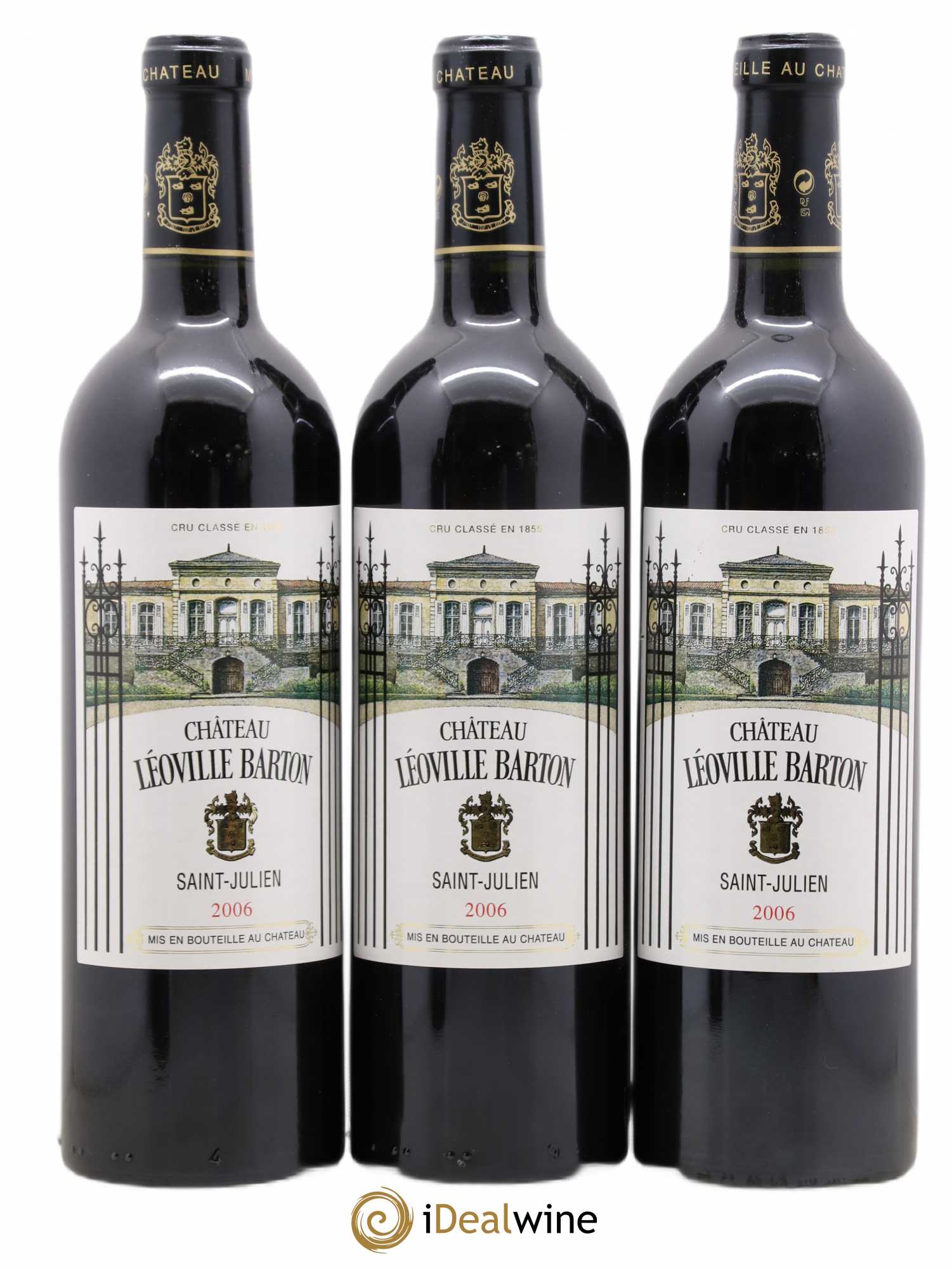 Château Léoville Barton 2ème Grand Cru Classé 2006 - Lot de 12 bouteilles - 1