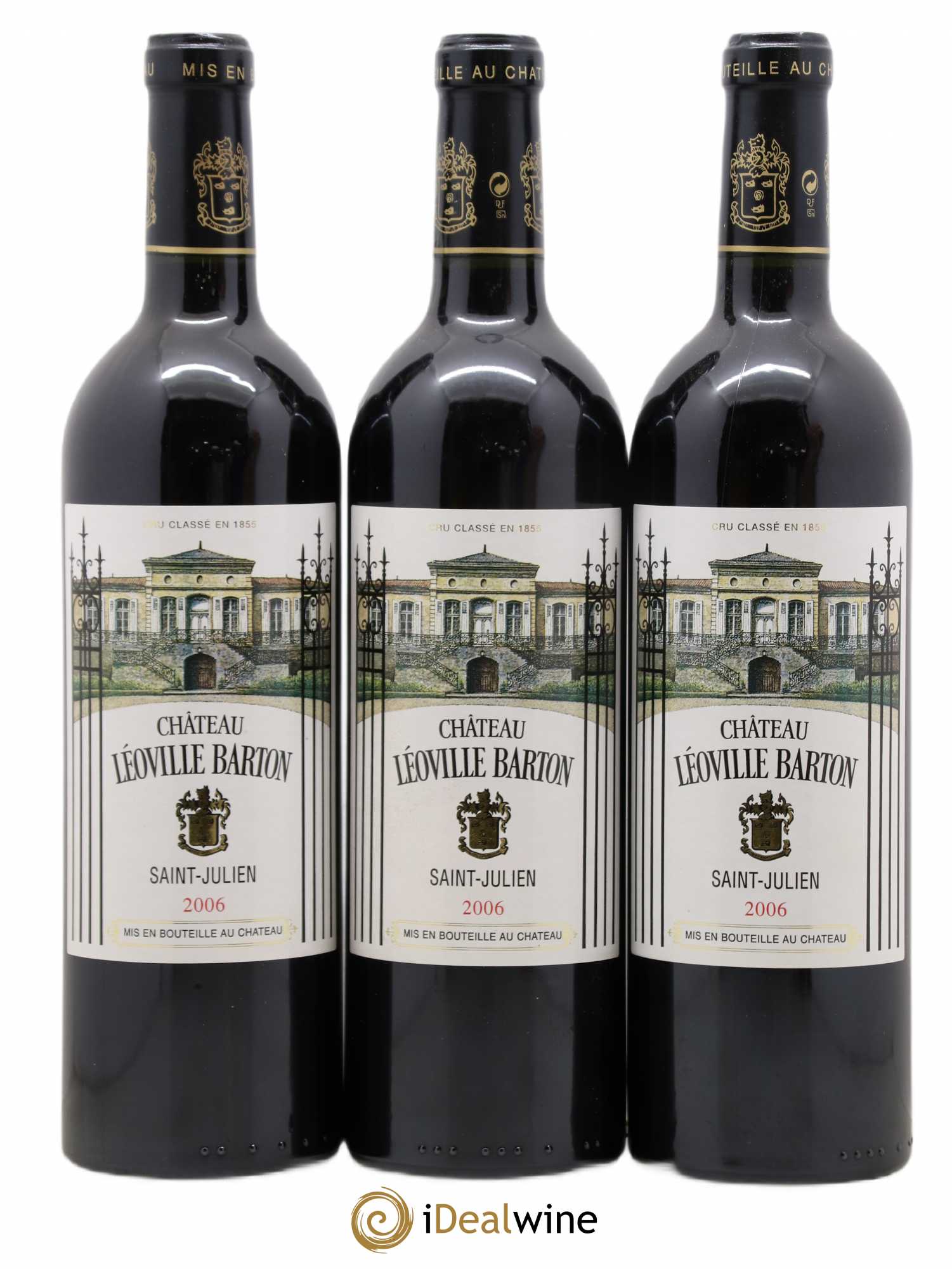 Château Léoville Barton 2ème Grand Cru Classé 2006 - Lot de 12 bouteilles - 4