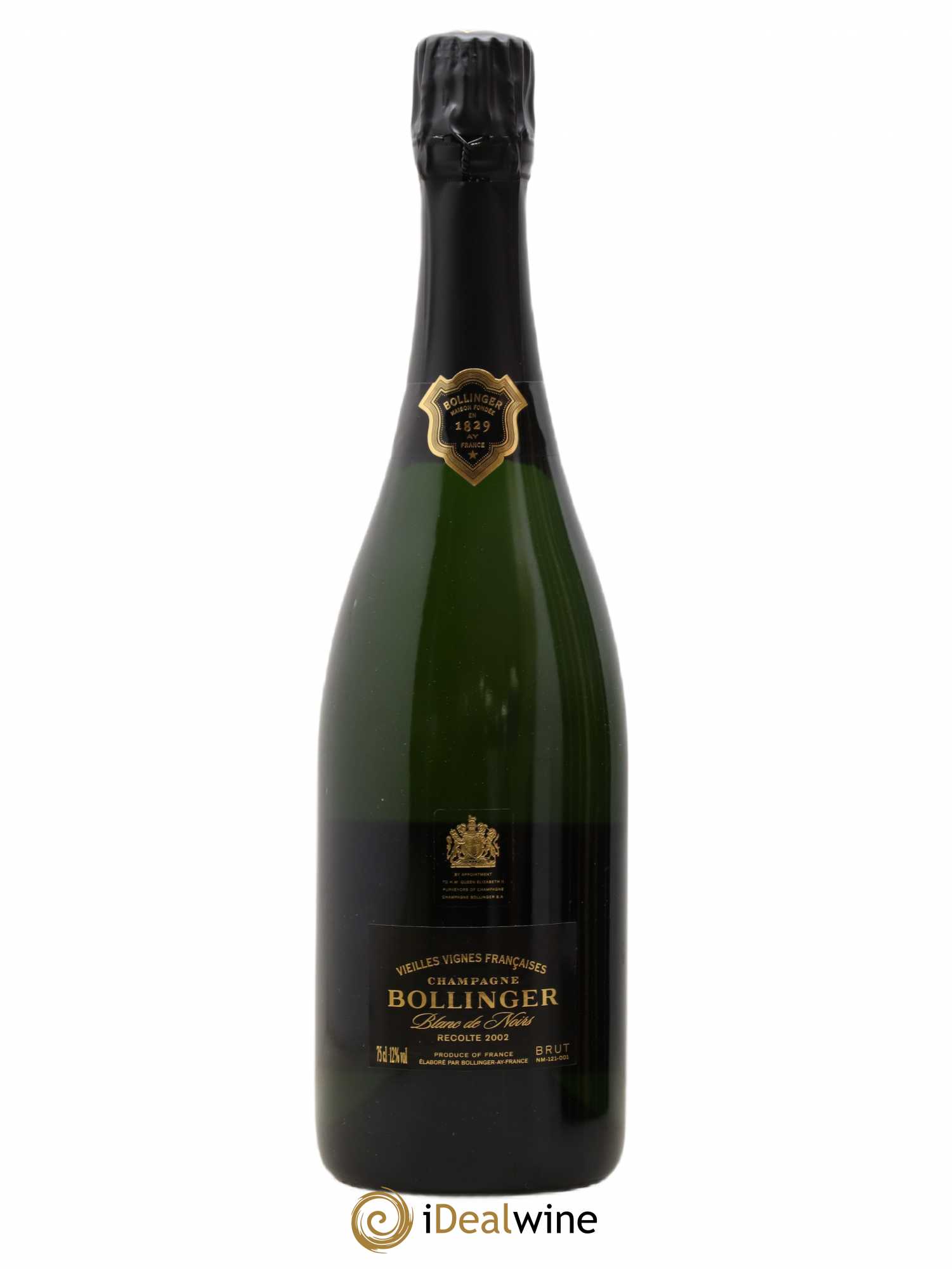 Brut Vieilles Vignes Françaises Bollinger 2002 - Lot de 1 bouteille - 1