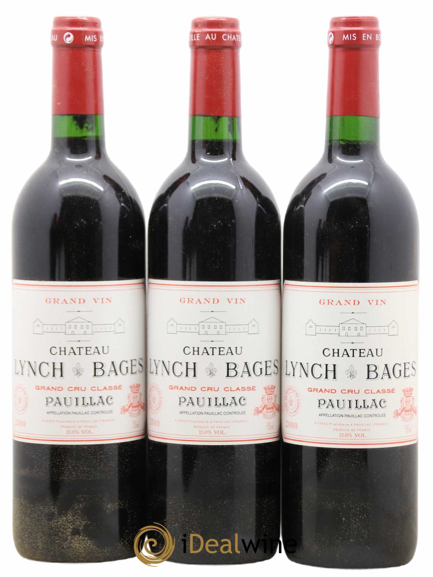 Château Lynch Bages 5ème Grand Cru Classé 2000 - Lot de 12 bouteilles - 2
