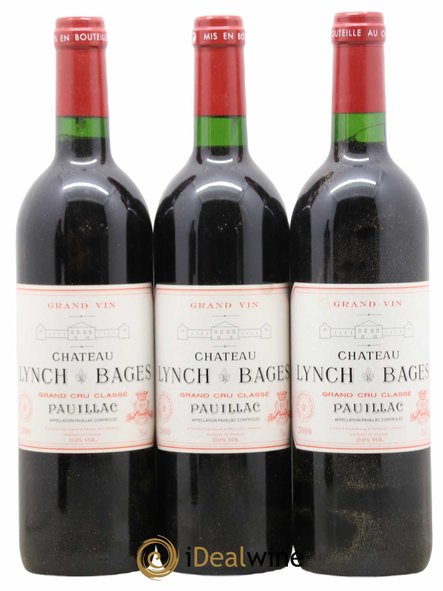 Château Lynch Bages 5ème Grand Cru Classé 2000 - Lot de 12 bouteilles - 3