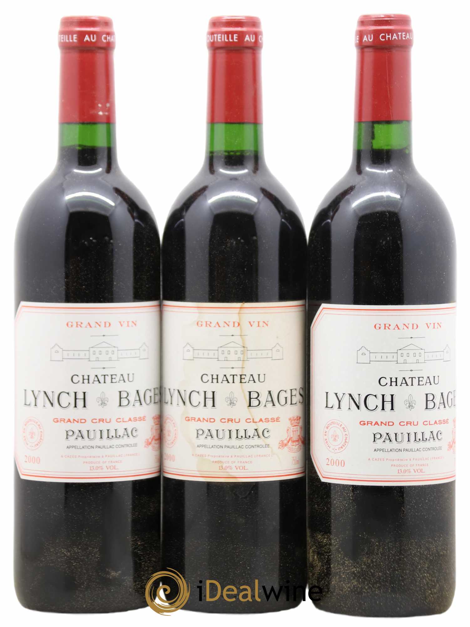 Château Lynch Bages 5ème Grand Cru Classé 2000 - Lot de 12 bouteilles - 4