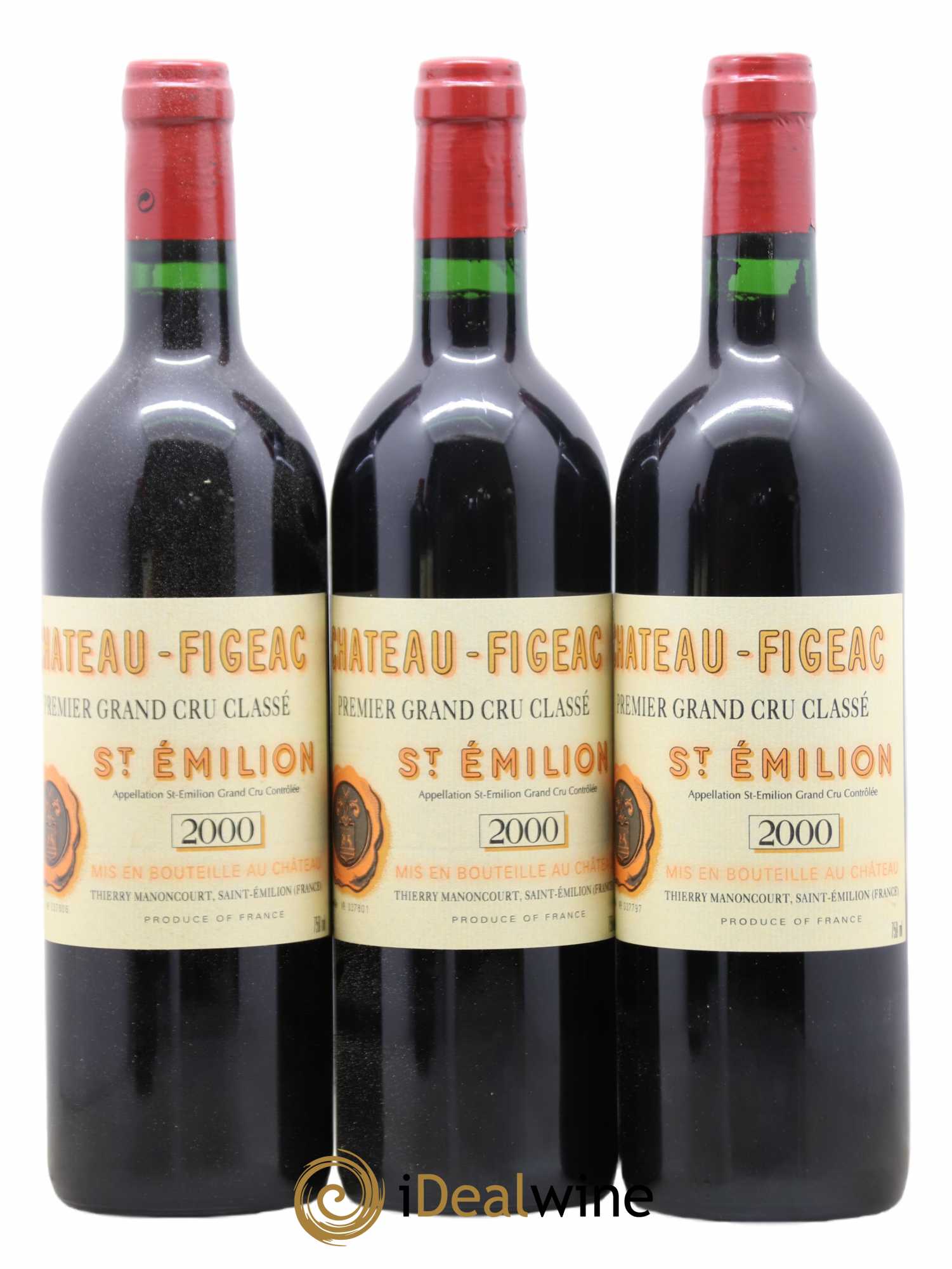Château Figeac 1er Grand Cru Classé A 2000 - Lot de 12 bouteilles - 4