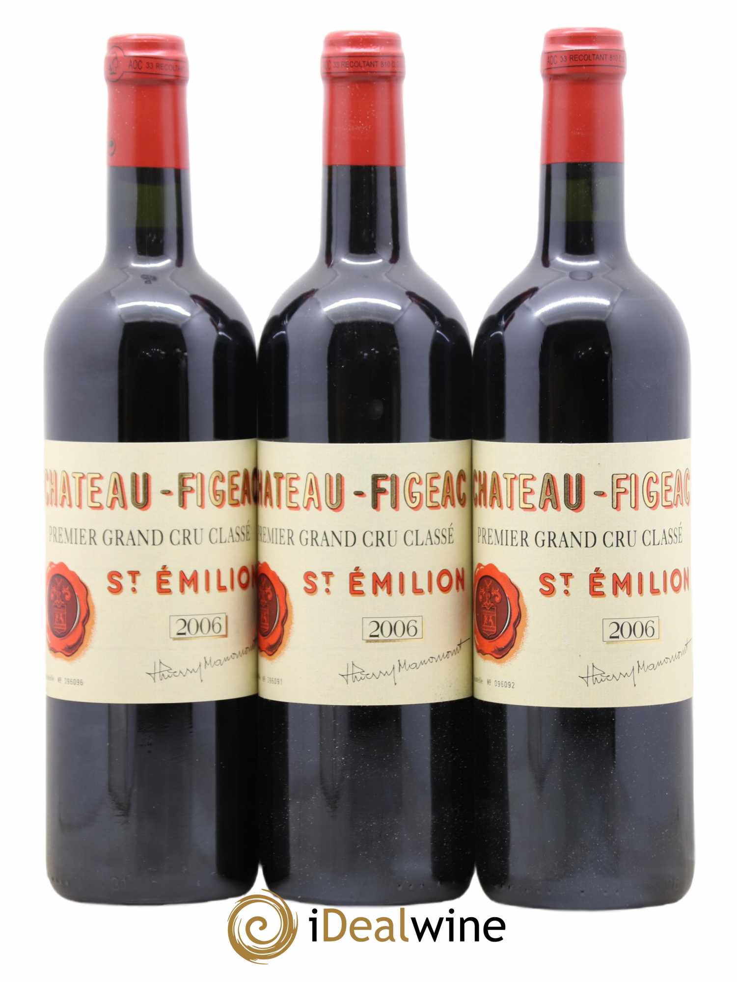 Château Figeac 1er Grand Cru Classé A 2006 - Lot de 6 bouteilles - 3