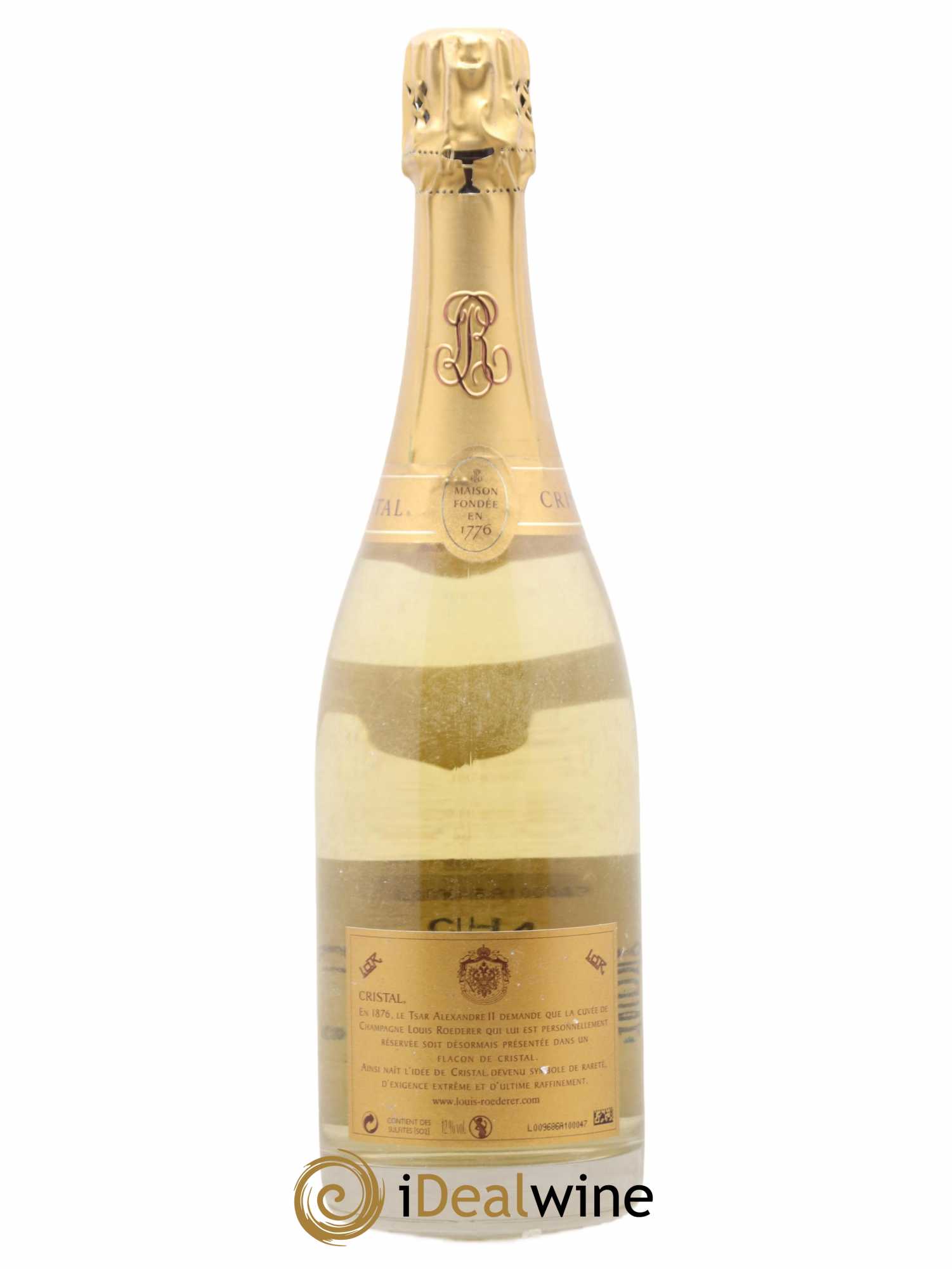 Cristal Louis Roederer 2005 - Lot de 1 bouteille - 1