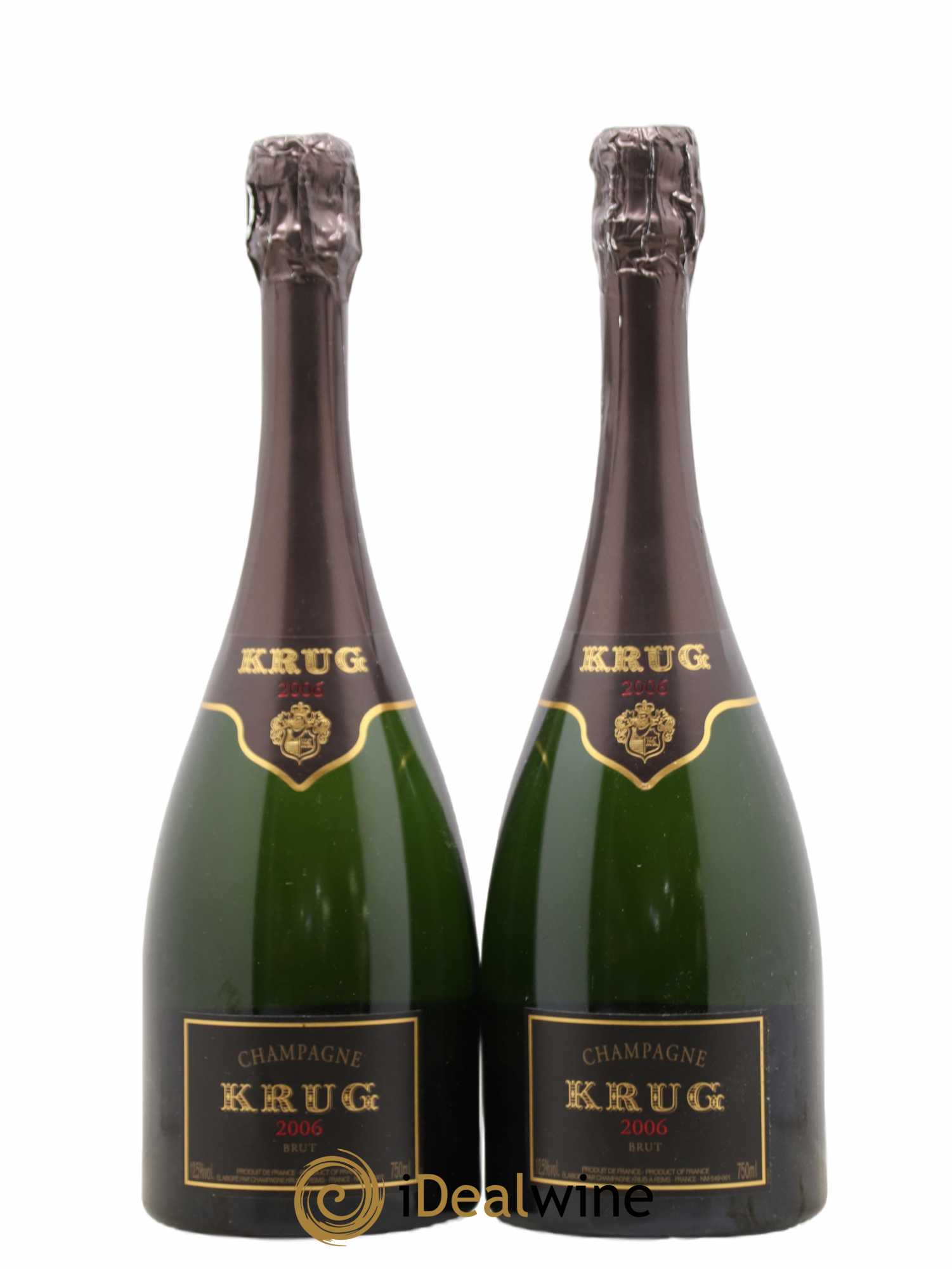 Vintage Krug 2006 - Lot de 2 bouteilles - 0