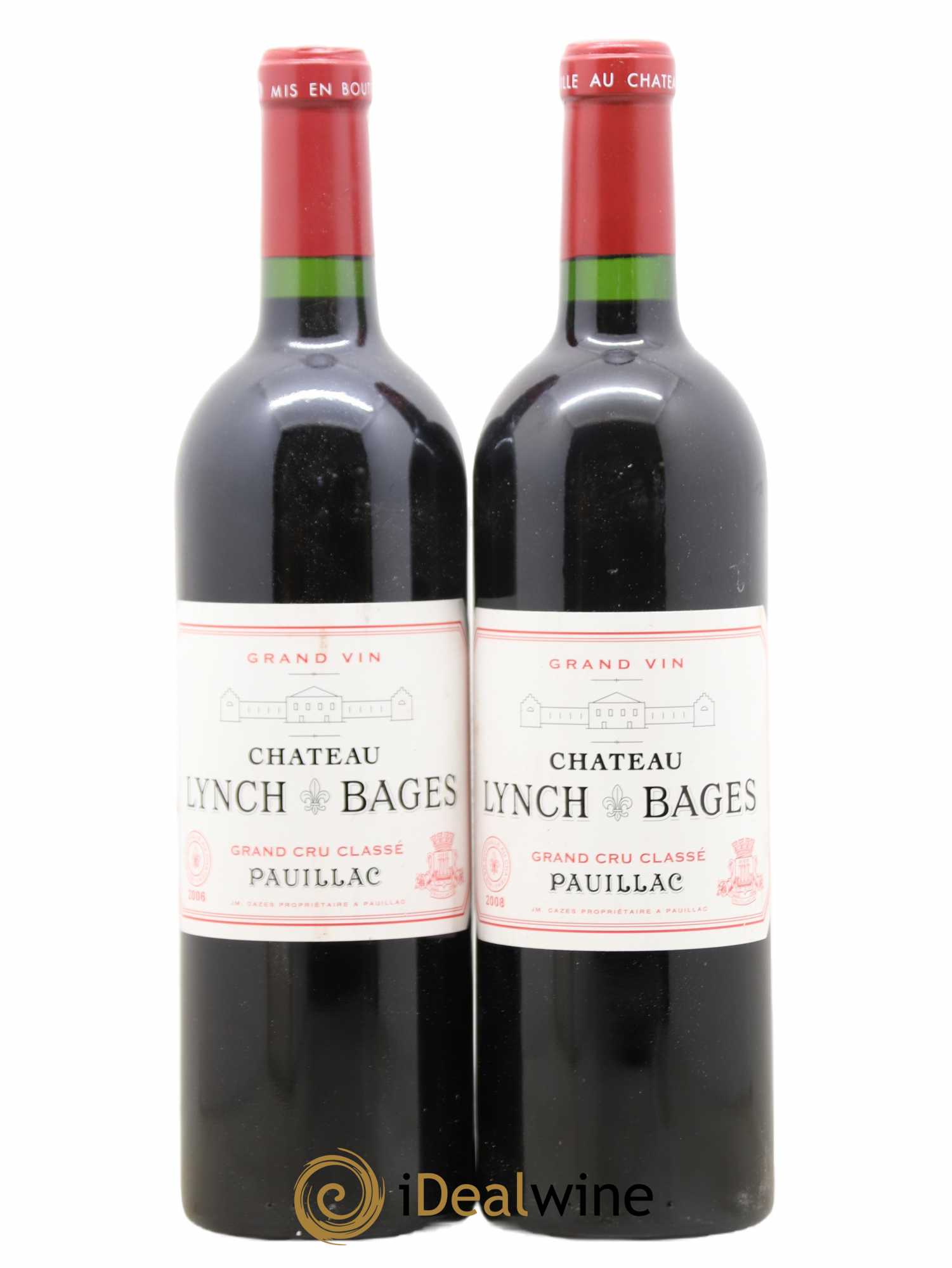 Château Lynch Bages 5ème Grand Cru Classé 2006 - Lot de 2 bouteilles - 0
