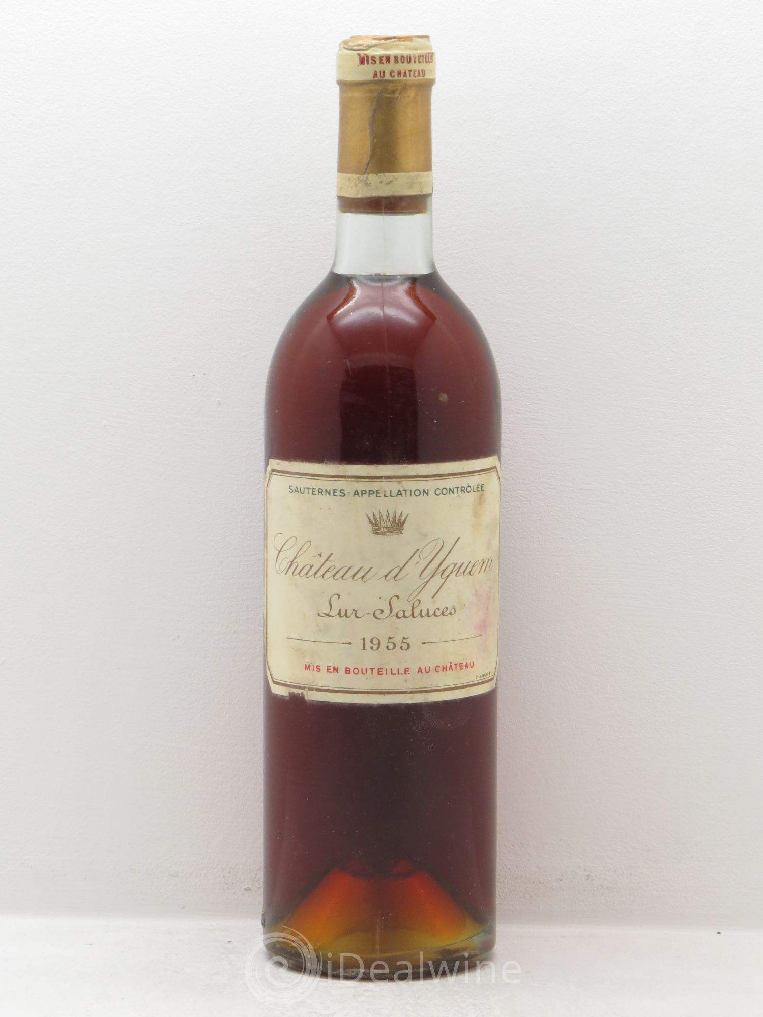 Château d' Yquem 1er Cru Classé Supérieur 1955 - Lotto di 1 bottiglia - 0