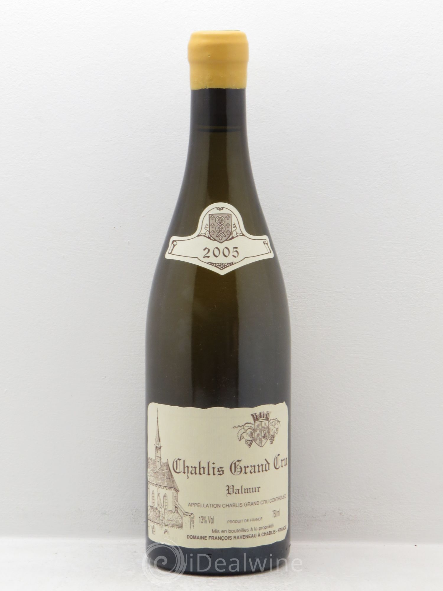 Chablis Grand Cru Valmur Raveneau (Domaine) 2005 - Lot de 6 bouteilles - 0