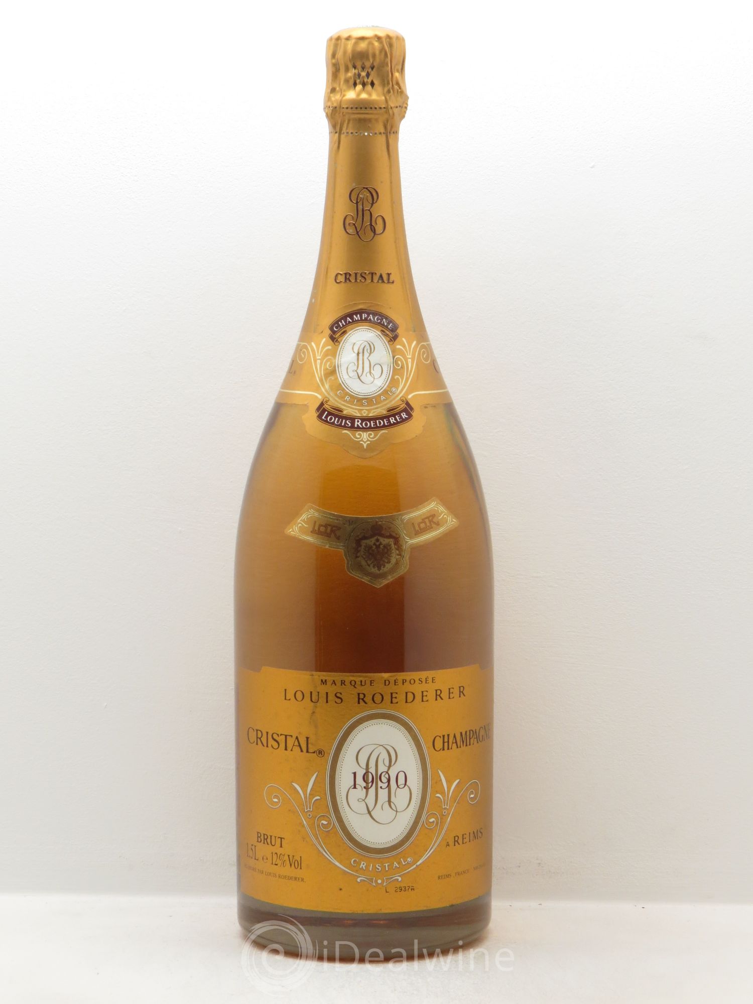 Cristal Louis Roederer 1990 - Lot de 1 magnum - 0