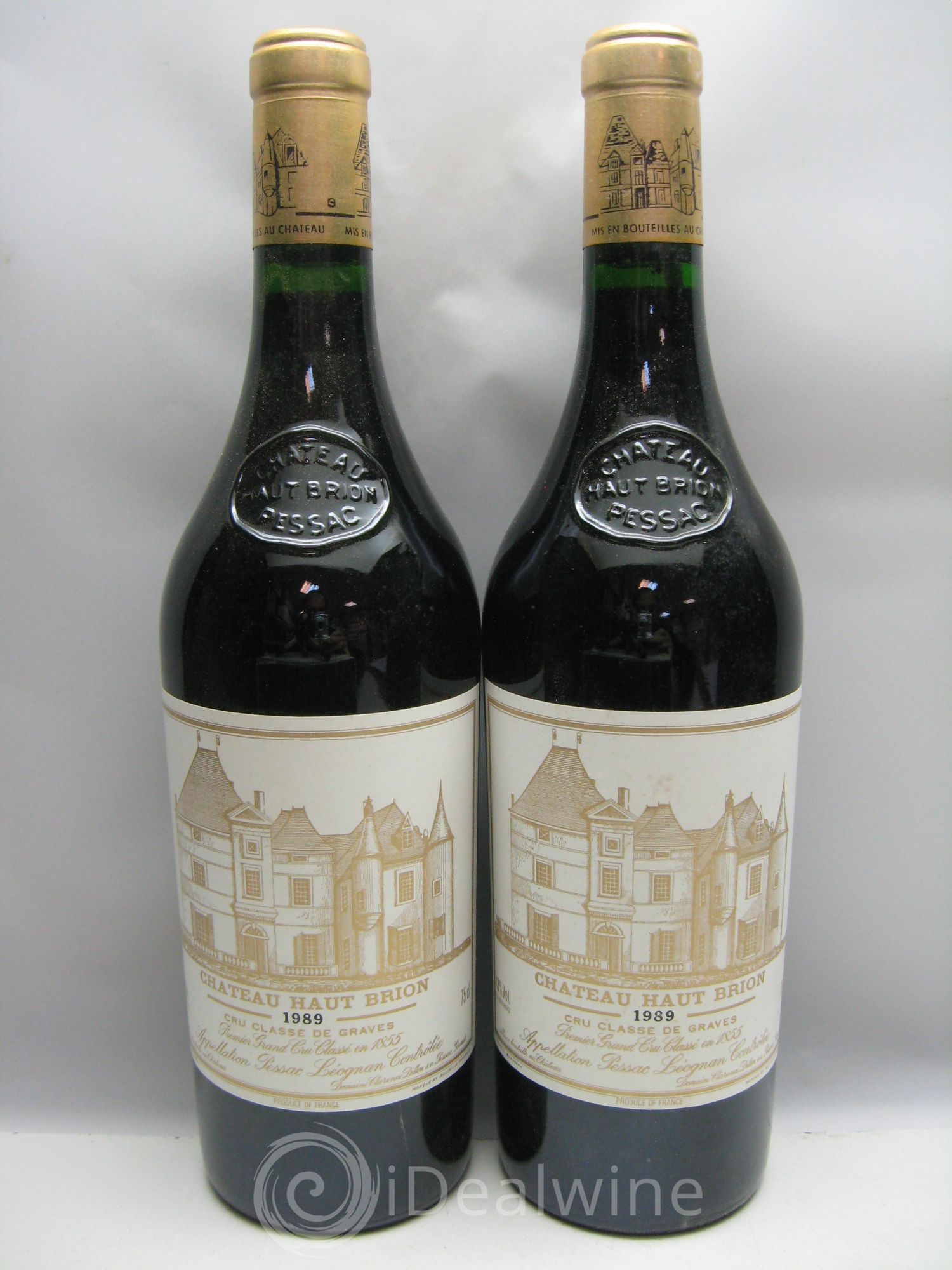 Château Haut Brion 1er Grand Cru Classé 1989 - Lot de 12 bouteilles - 0