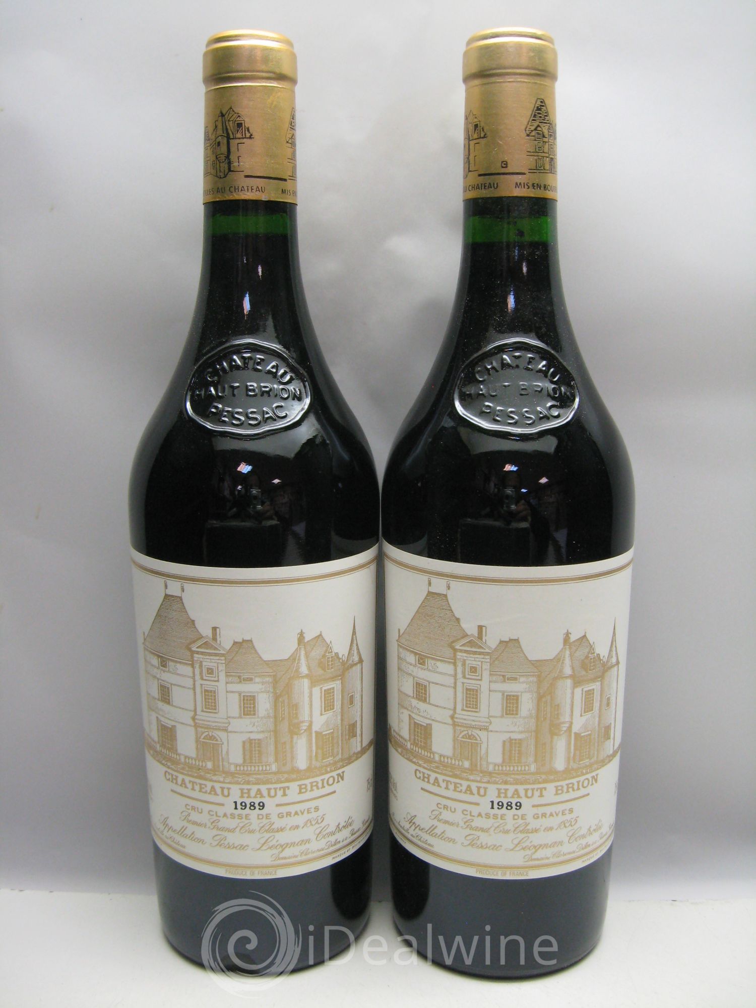 Château Haut Brion 1er Grand Cru Classé 1989 - Lot de 12 bouteilles - 1