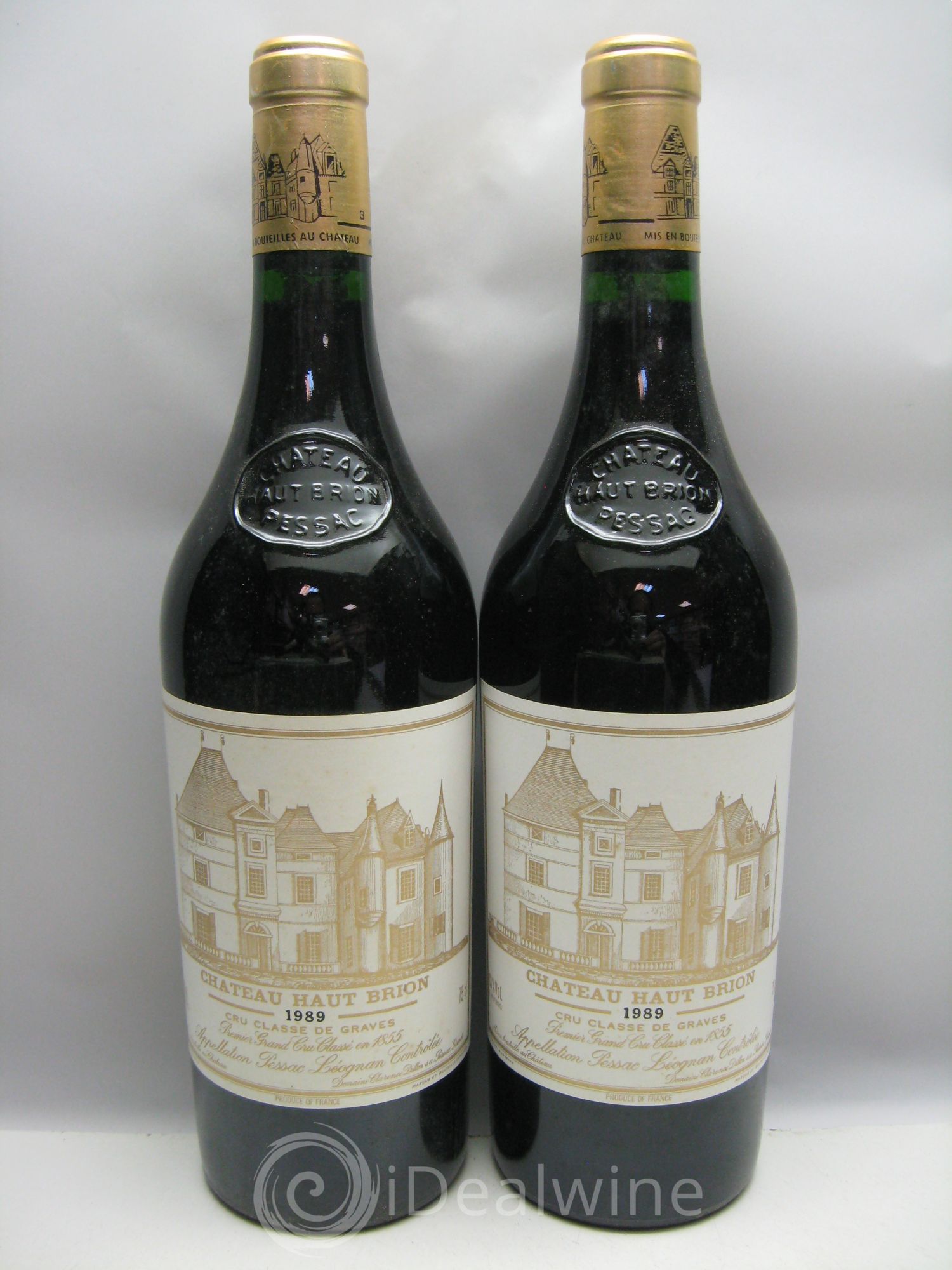 Château Haut Brion 1er Grand Cru Classé 1989 - Lot de 12 bouteilles - 2