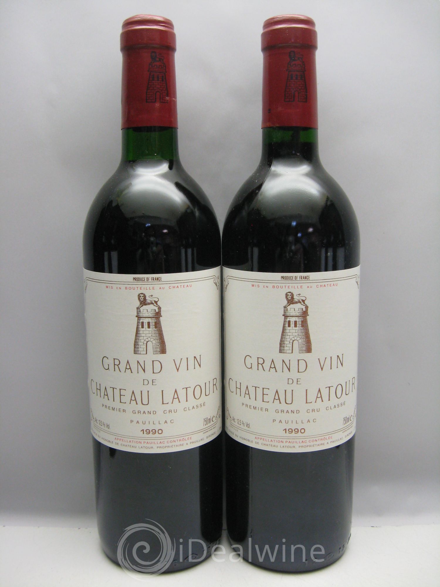 Château Latour 1er Grand Cru Classé 1990 - Lot de 12 bouteilles - 2