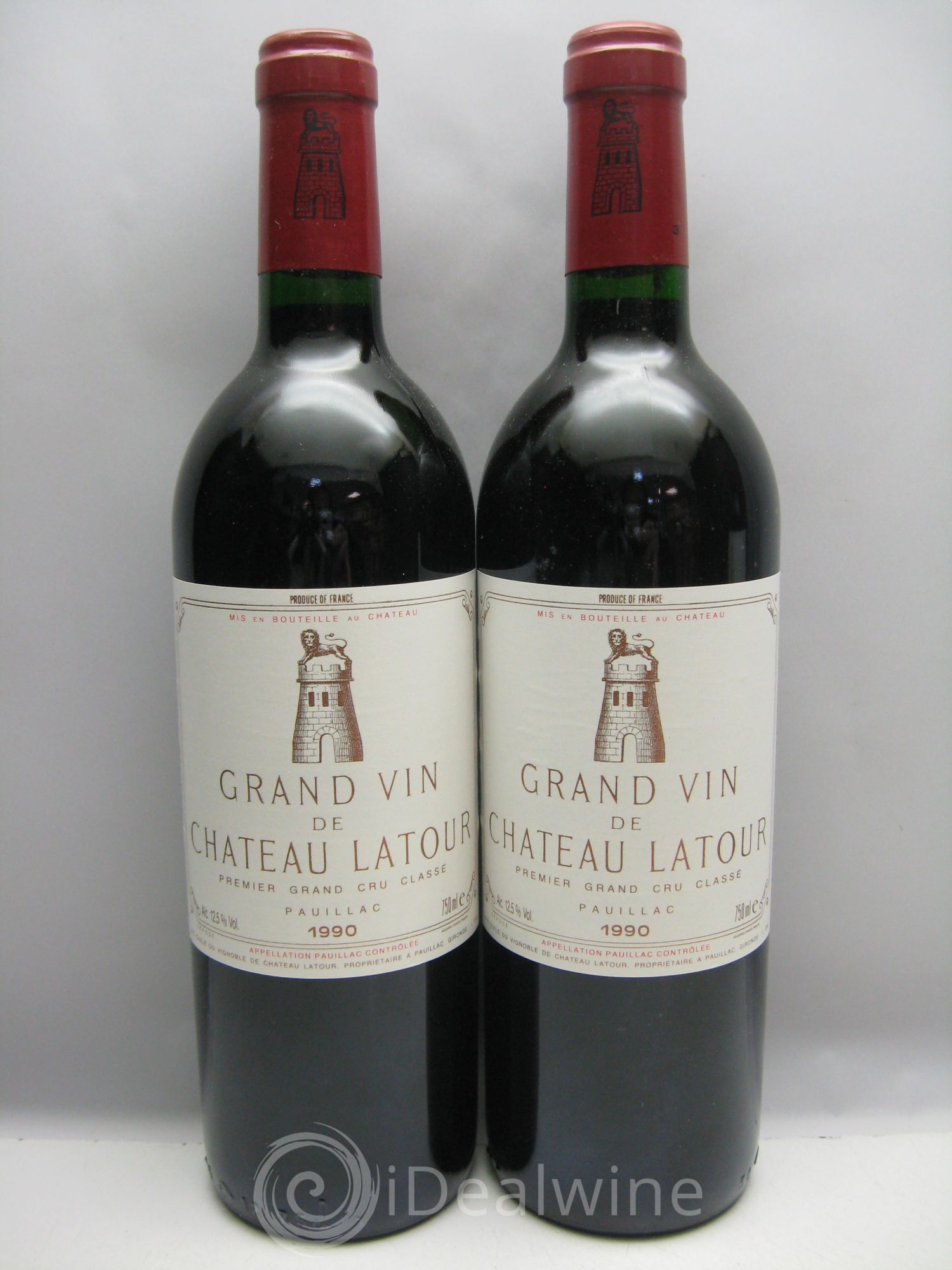 Château Latour 1er Grand Cru Classé 1990 - Lot de 12 bouteilles - 4