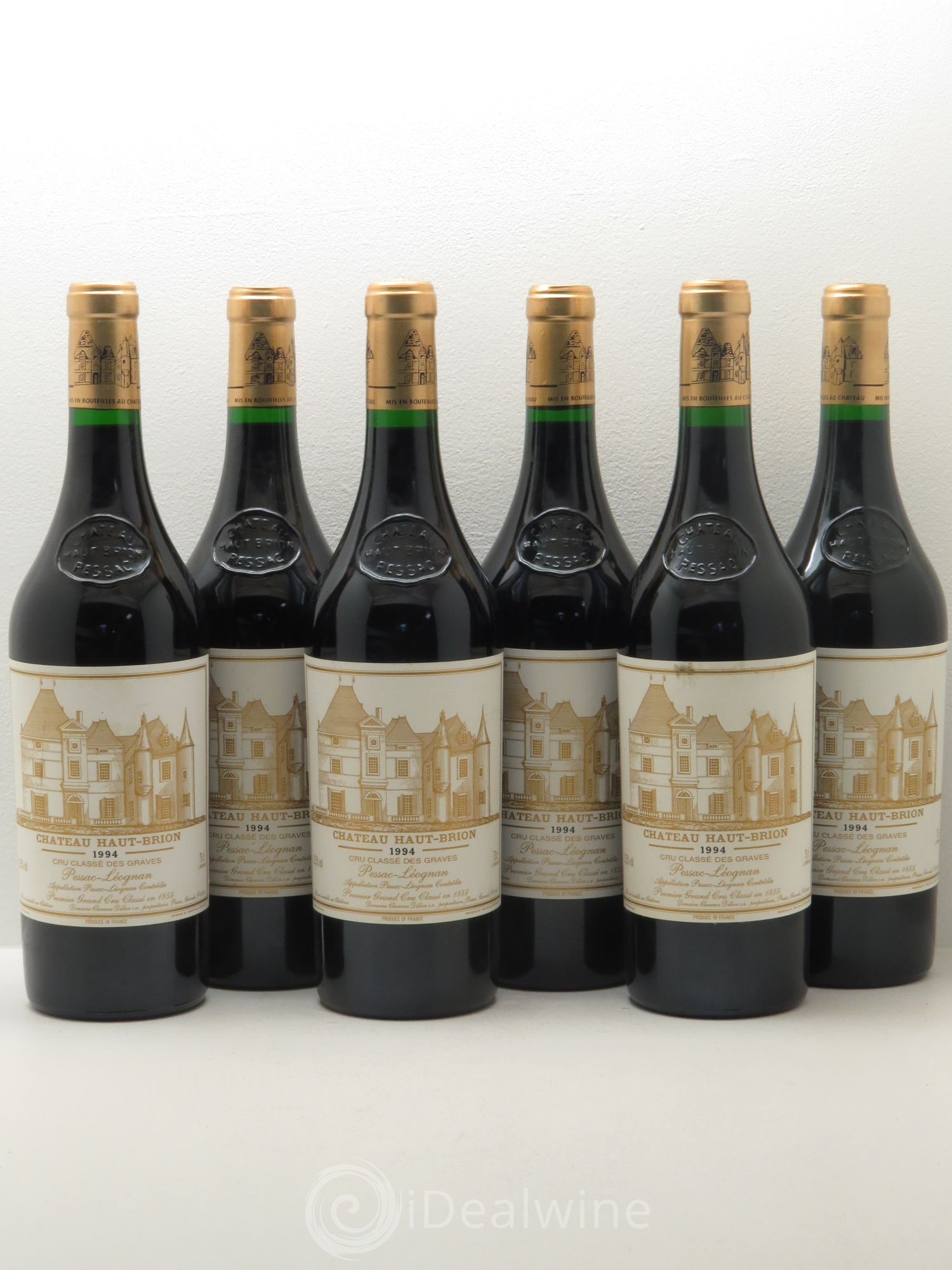 Château Haut Brion 1er Grand Cru Classé 1994 - Lot de 6 bouteilles - 0