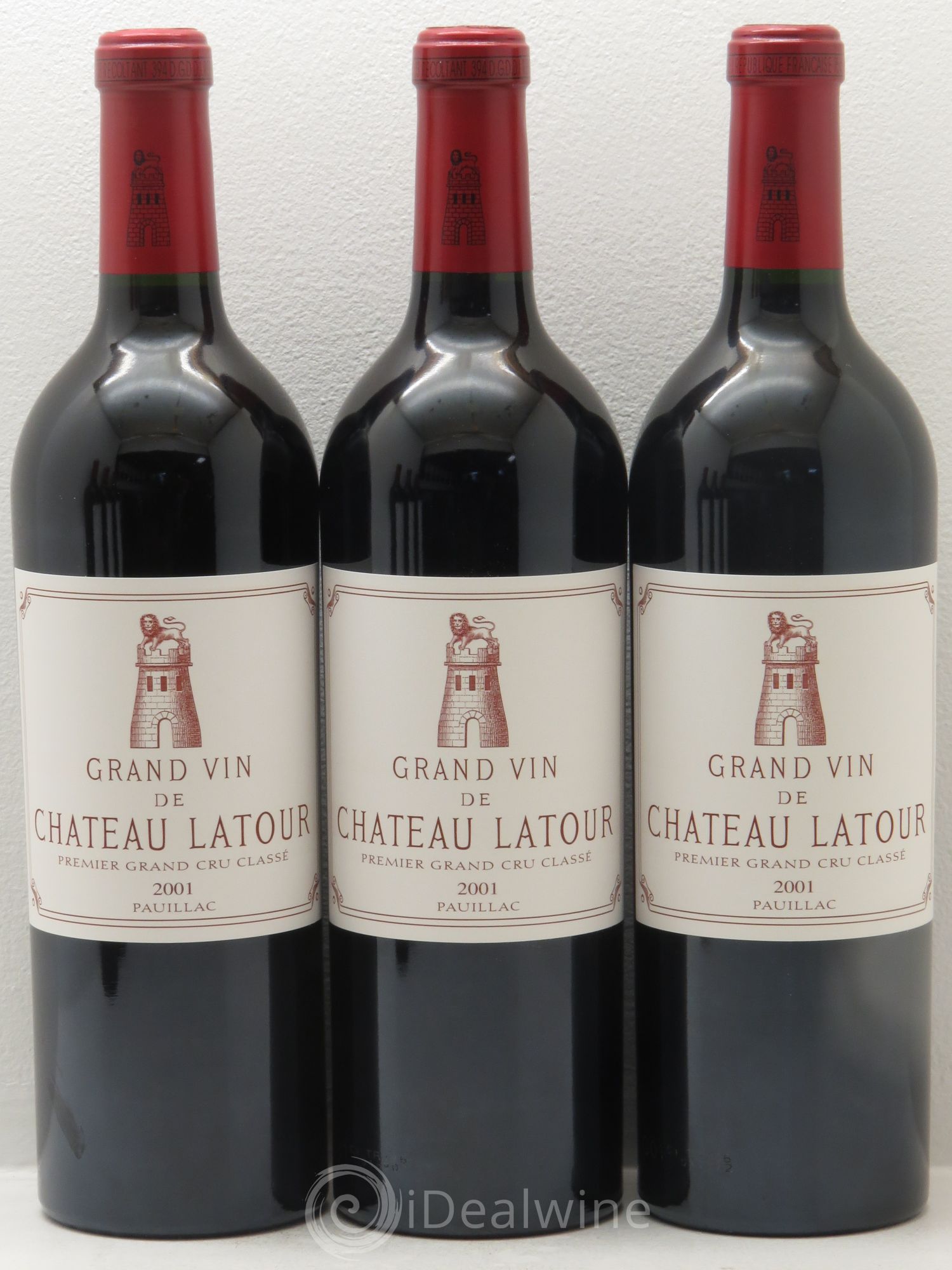 Château Latour 1er Grand Cru Classé 2001 - Lot de 12 bouteilles - 1