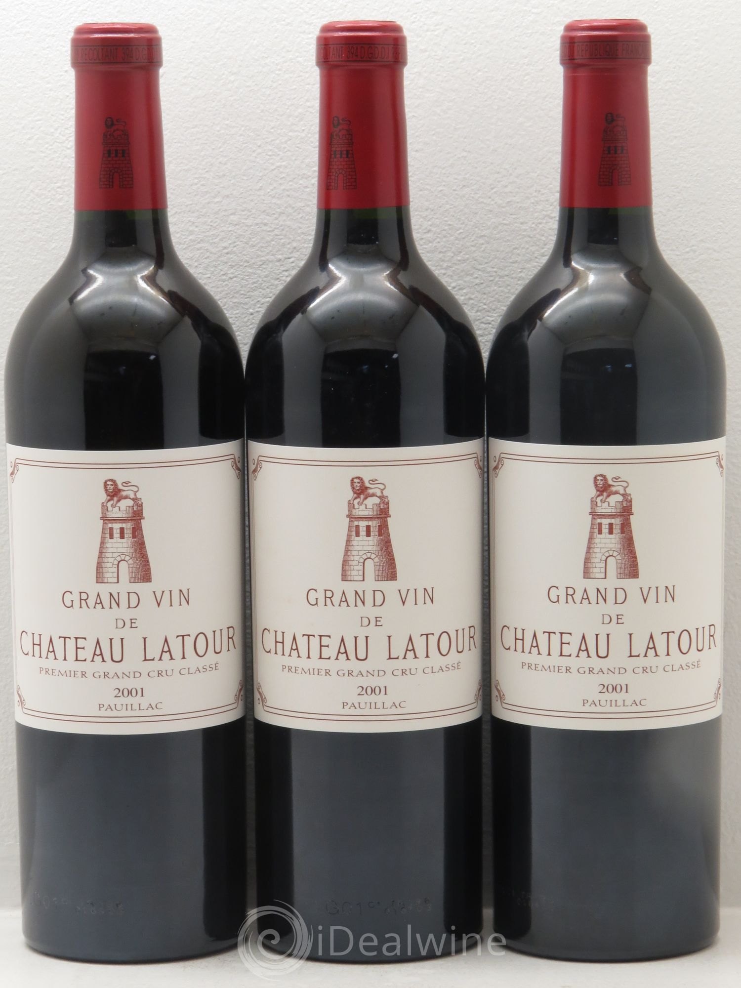 Château Latour 1er Grand Cru Classé 2001 - Lot de 12 bouteilles - 2
