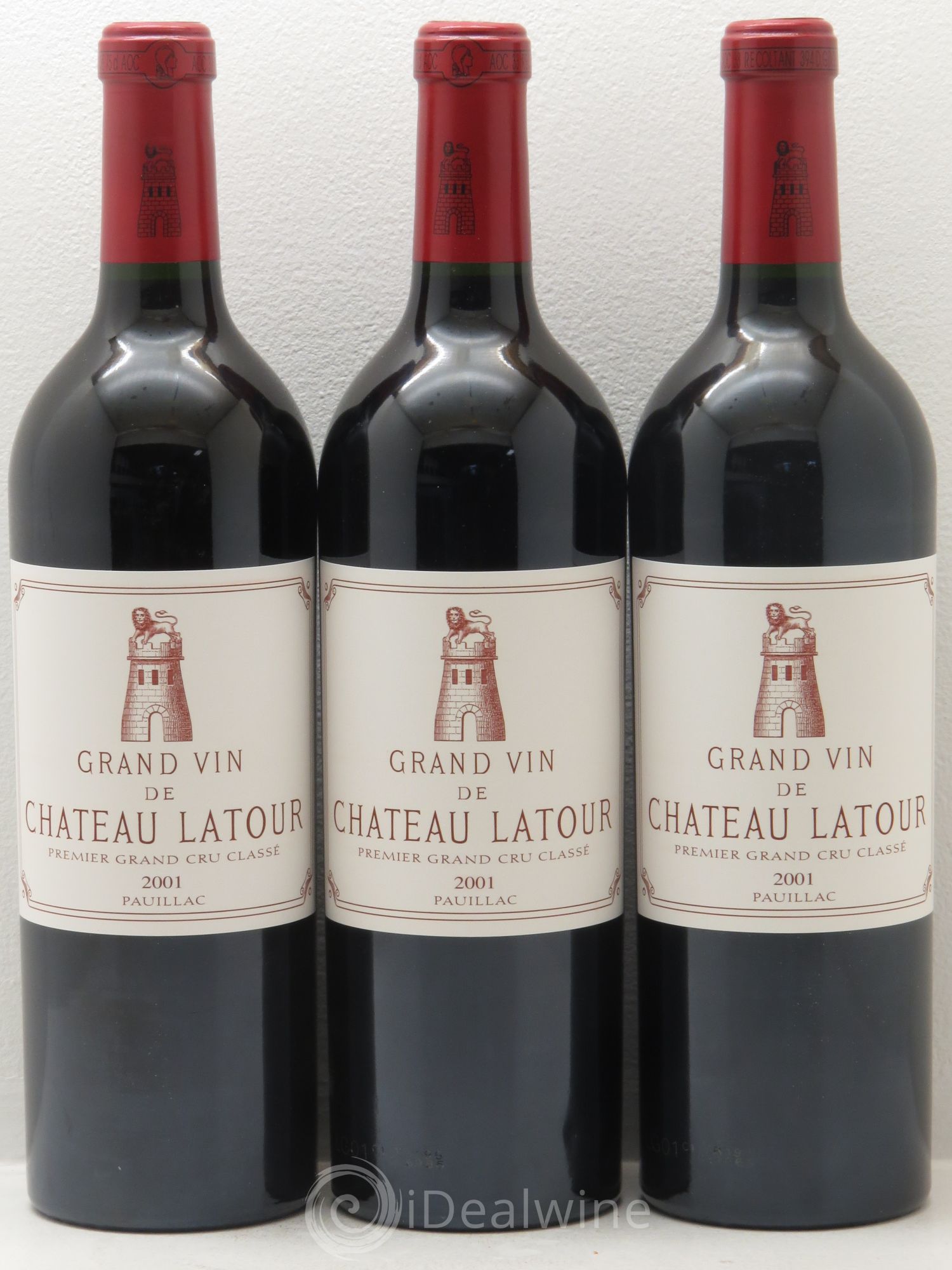 Château Latour 1er Grand Cru Classé 2001 - Lot de 12 bouteilles - 3