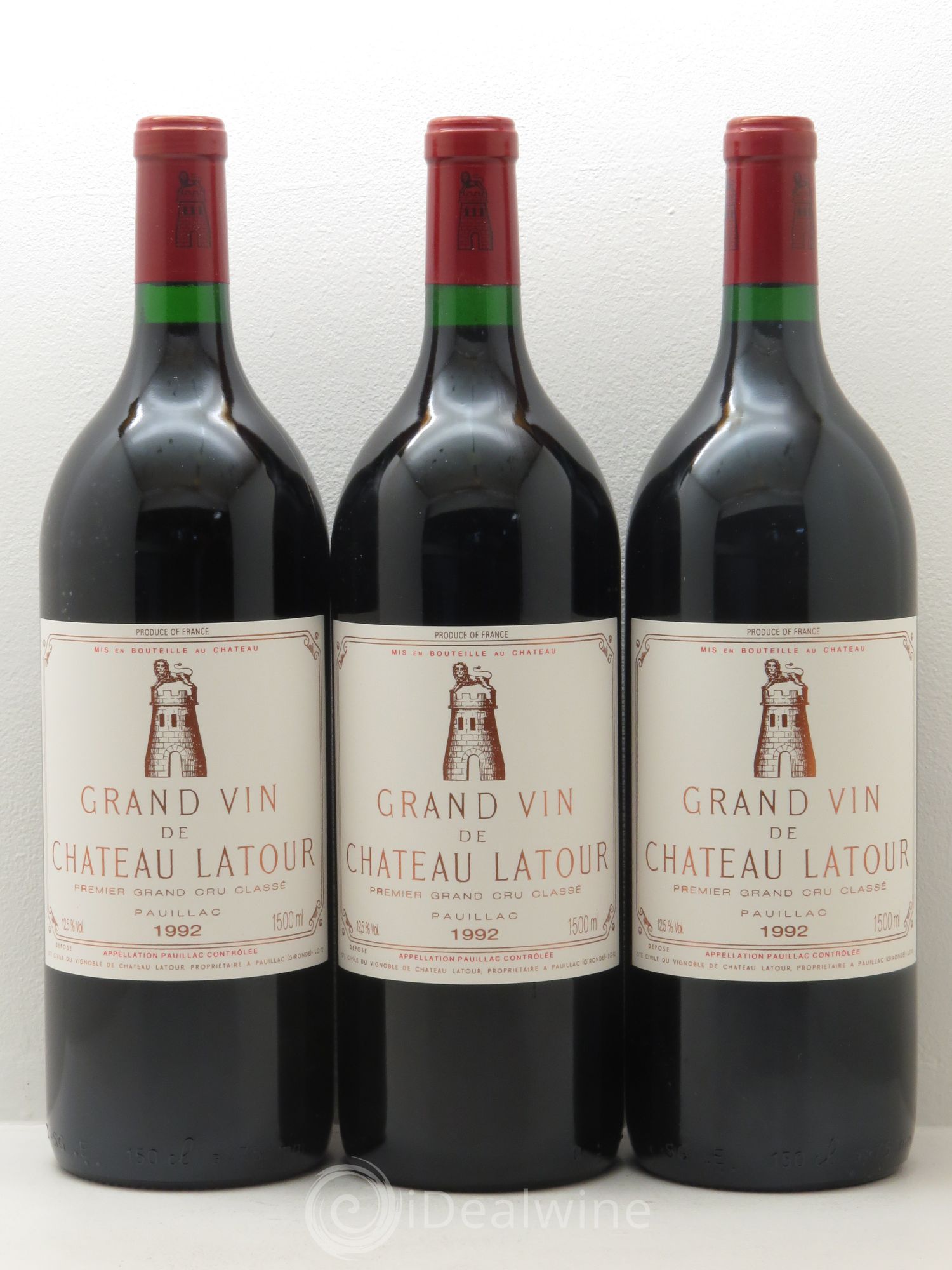 Château Latour 1er Grand Cru Classé 1992 - Lot de 6 magnums - 2