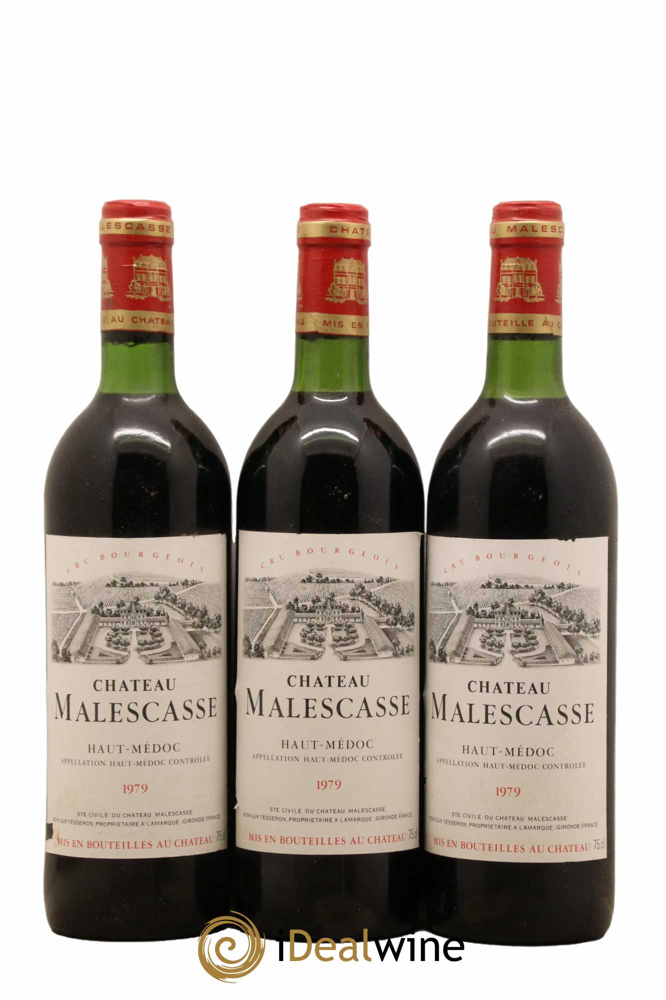 Château Malescasse Cru Bourgeois Exceptionnel 1982 - Lot de 12 bouteilles - 3