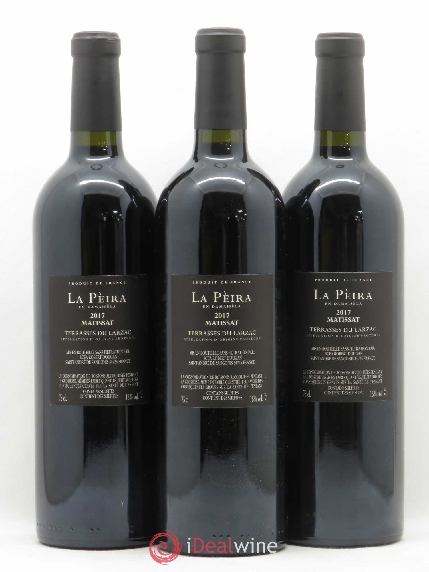 Coteaux du Languedoc Terrasses du Larzac Matissat La Peira 2017 - Posten von 3 Flaschen - 1