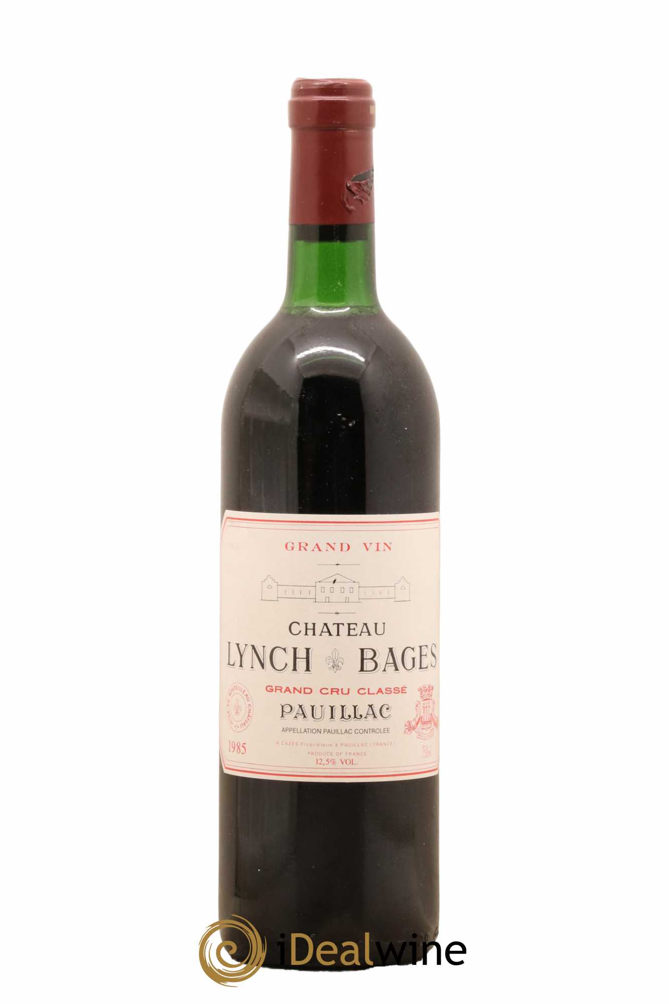 Château Lynch Bages 5ème Grand Cru Classé 1985 - Lot de 1 bouteille - 0