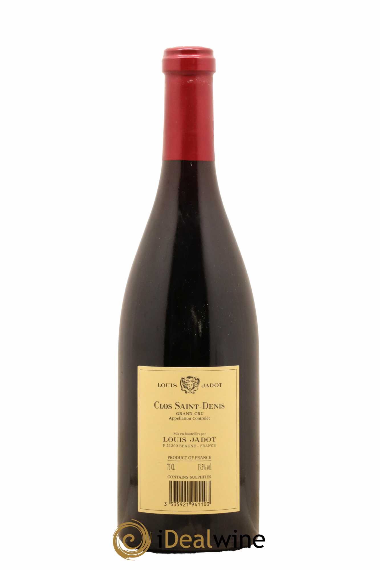Clos Saint-Denis Grand Cru Domaine Gagey - Louis Jadot 2011 - Lot de 1 bouteille - 1