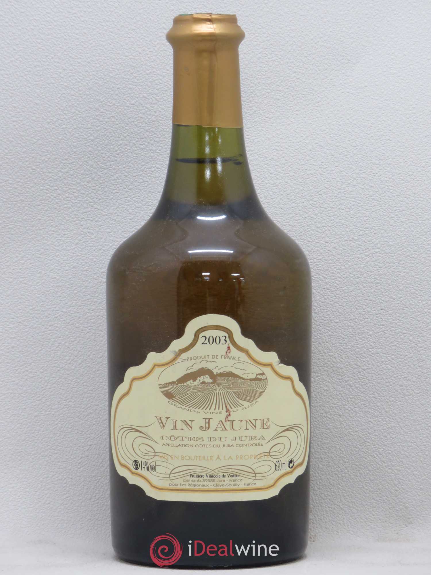 Côtes du Jura Vin Jaune Fruitiere Voiteur 2003 - Posten von 1 Flasche - 0