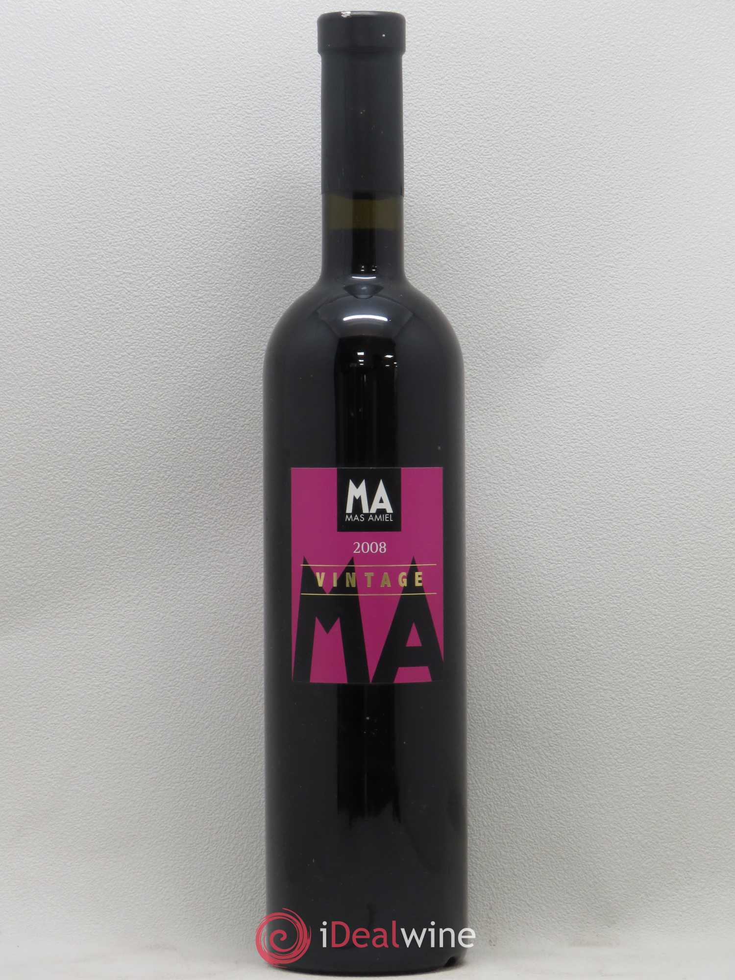 Maury Mas Amiel Vintage (sans prix de réserve) 2008 - Lot de 1 bouteille - 0
