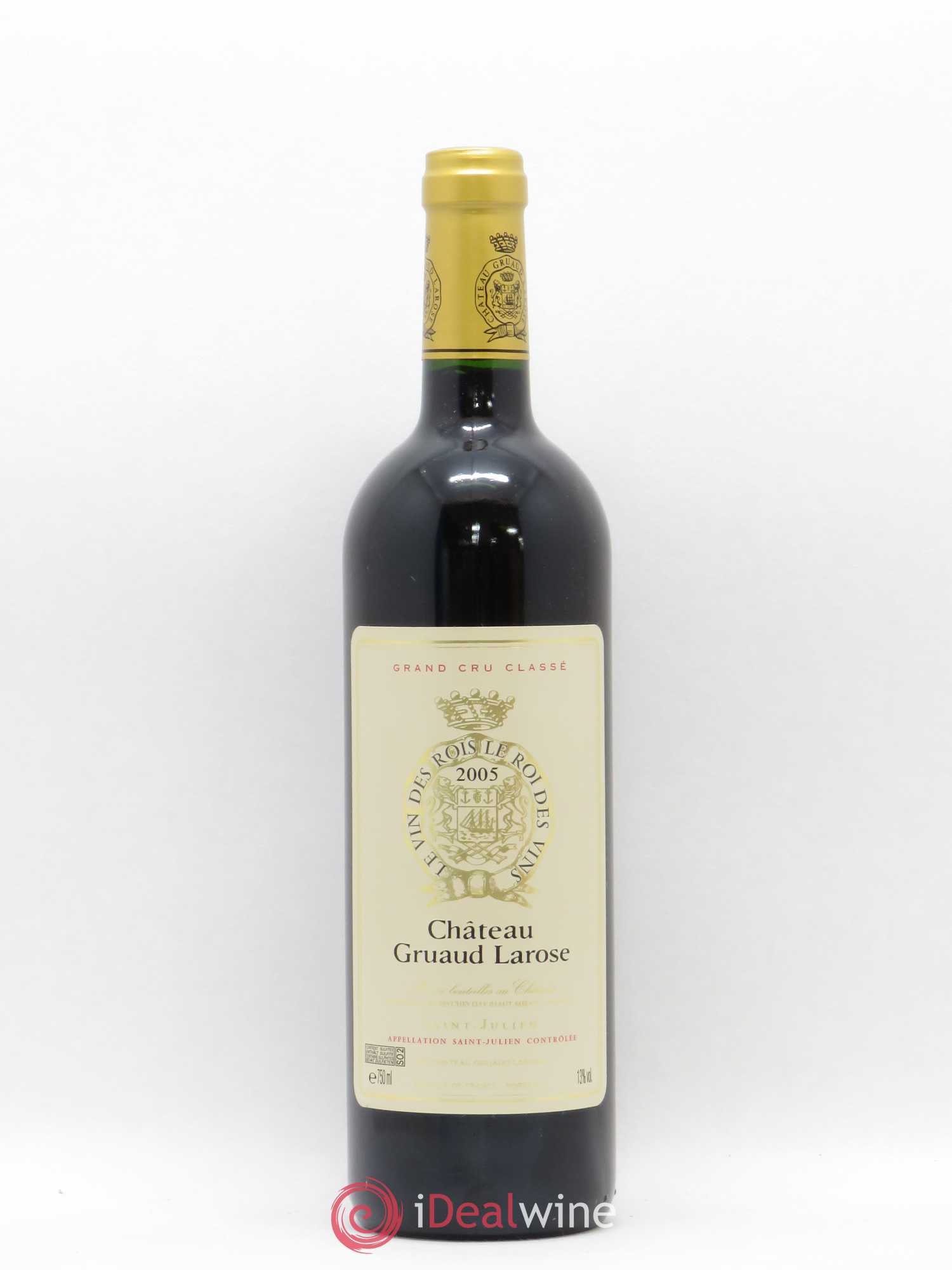 Château Gruaud Larose 2ème Grand Cru Classé 2005 - Lot de 1 bouteille - 0