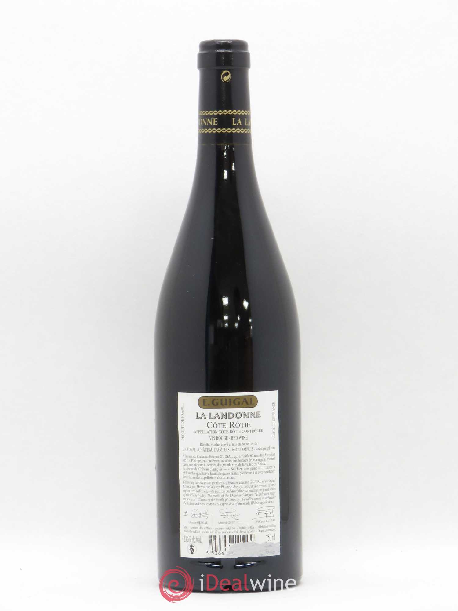 Côte-Rôtie La Landonne Guigal 2012 - Lot de 1 bouteille - 1
