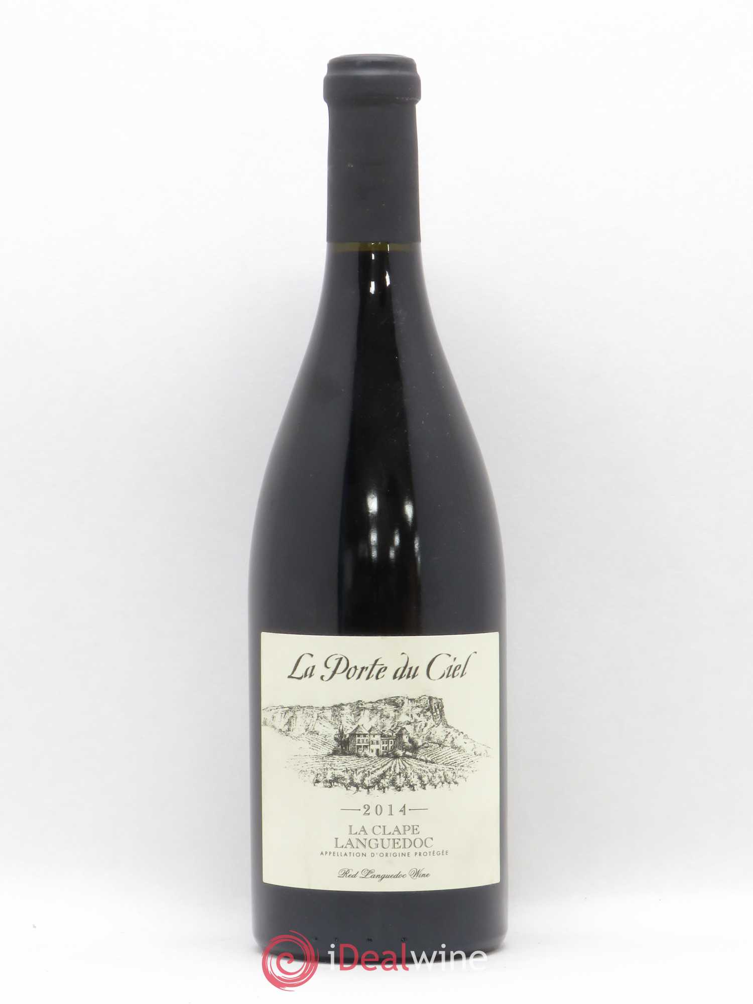 La Clape Château de La Négly La Porte du Ciel Jean Paux-Rosset 2014 - Lot de 1 bouteille - 0