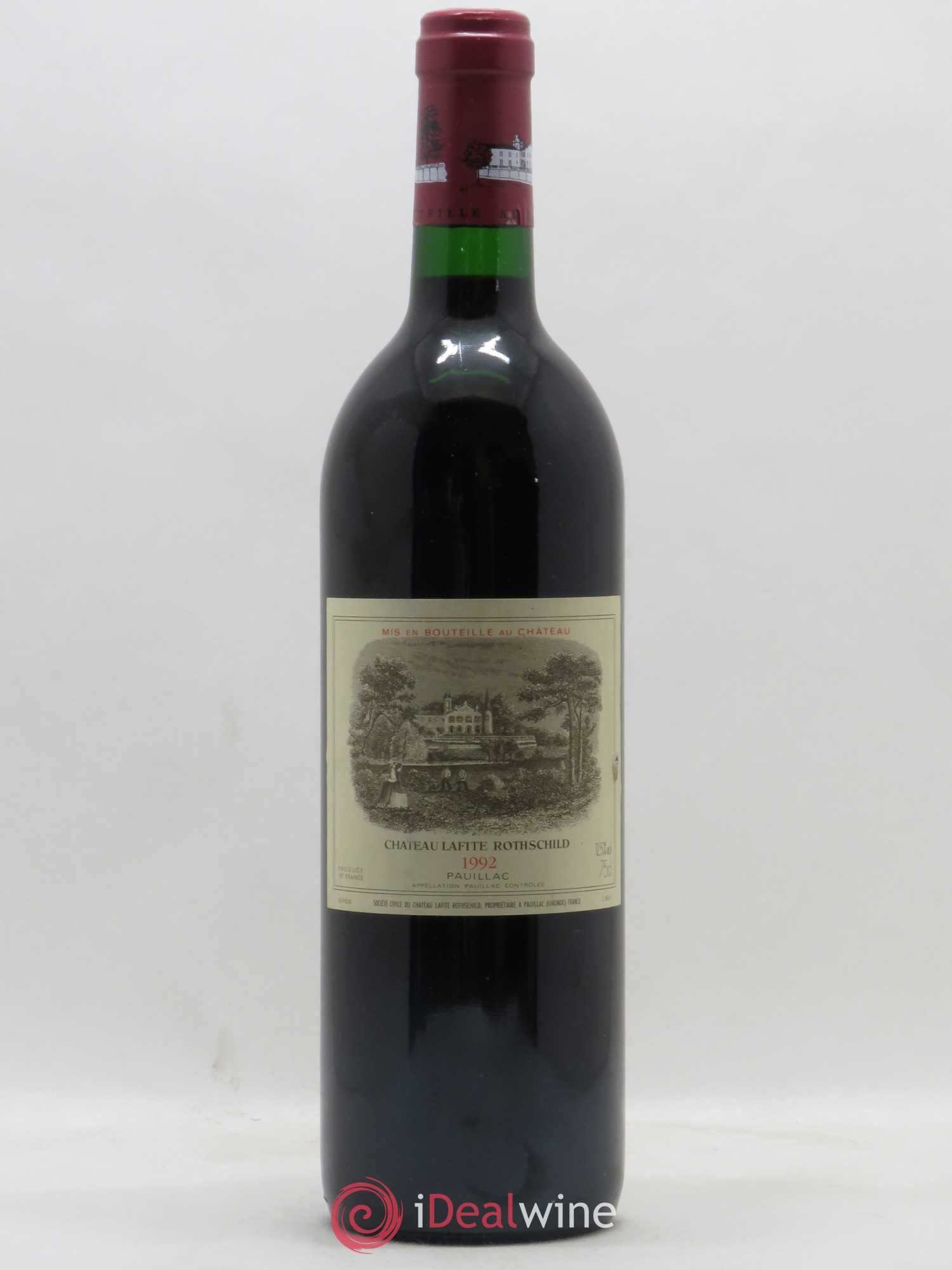 Château Lafite Rothschild 1er Grand Cru Classé 1992 - Lot de 1 bouteille - 0