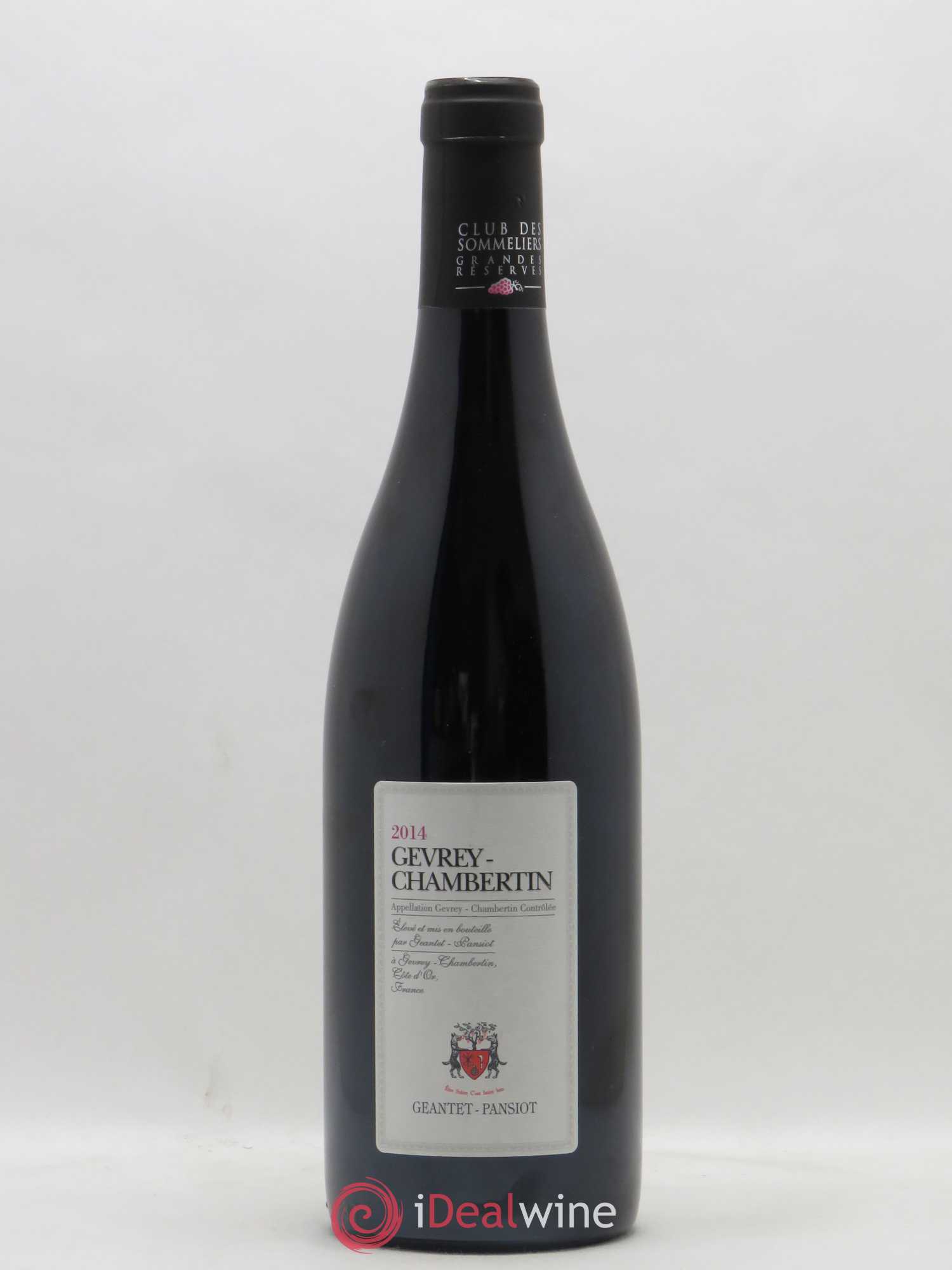 Gevrey-Chambertin Club des Sommeliers Geantet-Pansiot 2014 - Posten von 1 Flasche - 0
