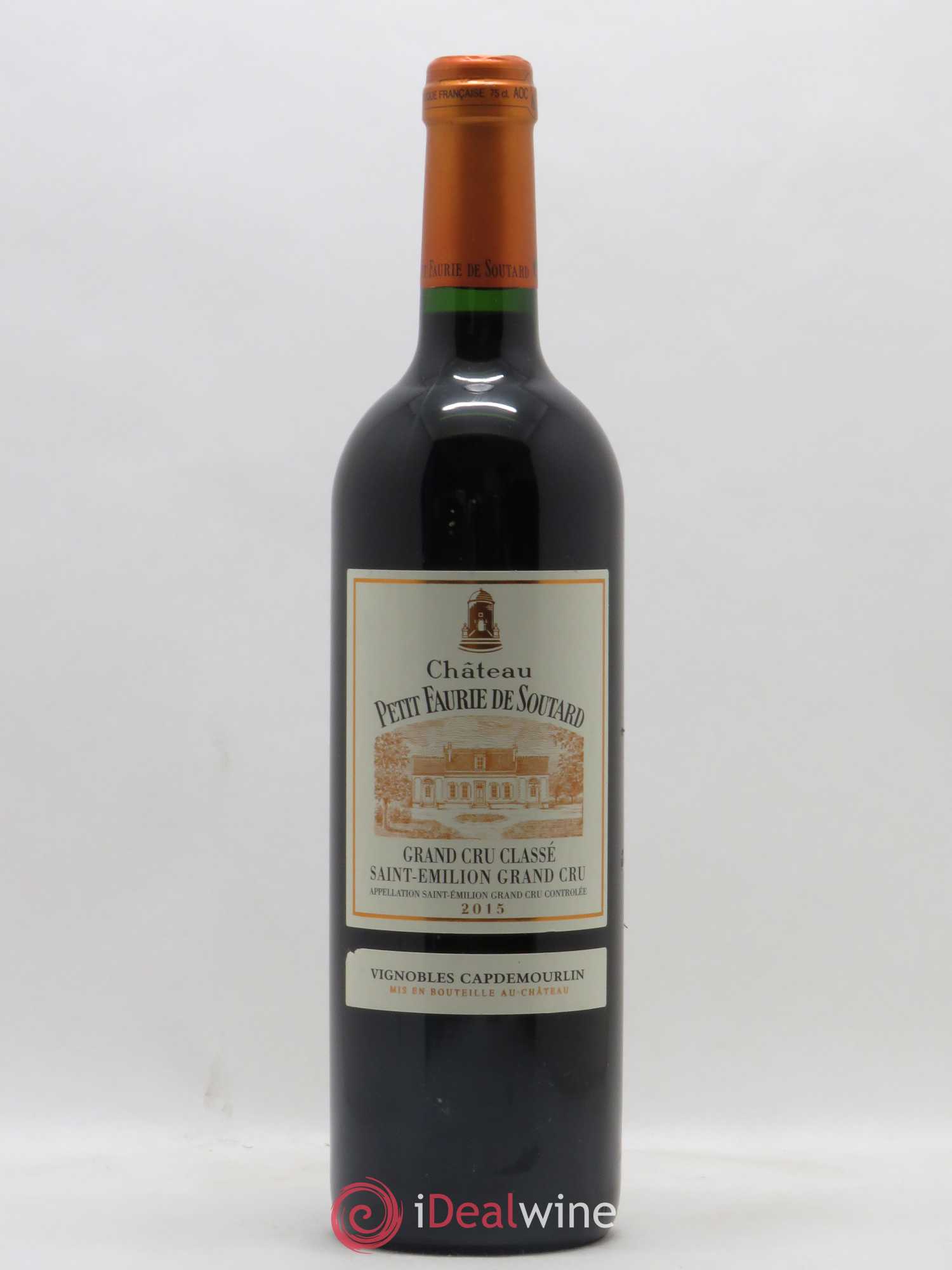 Château Petit Faurie de Soutard Grand Cru Classé 2015 - Lot de 1 bouteille - 0