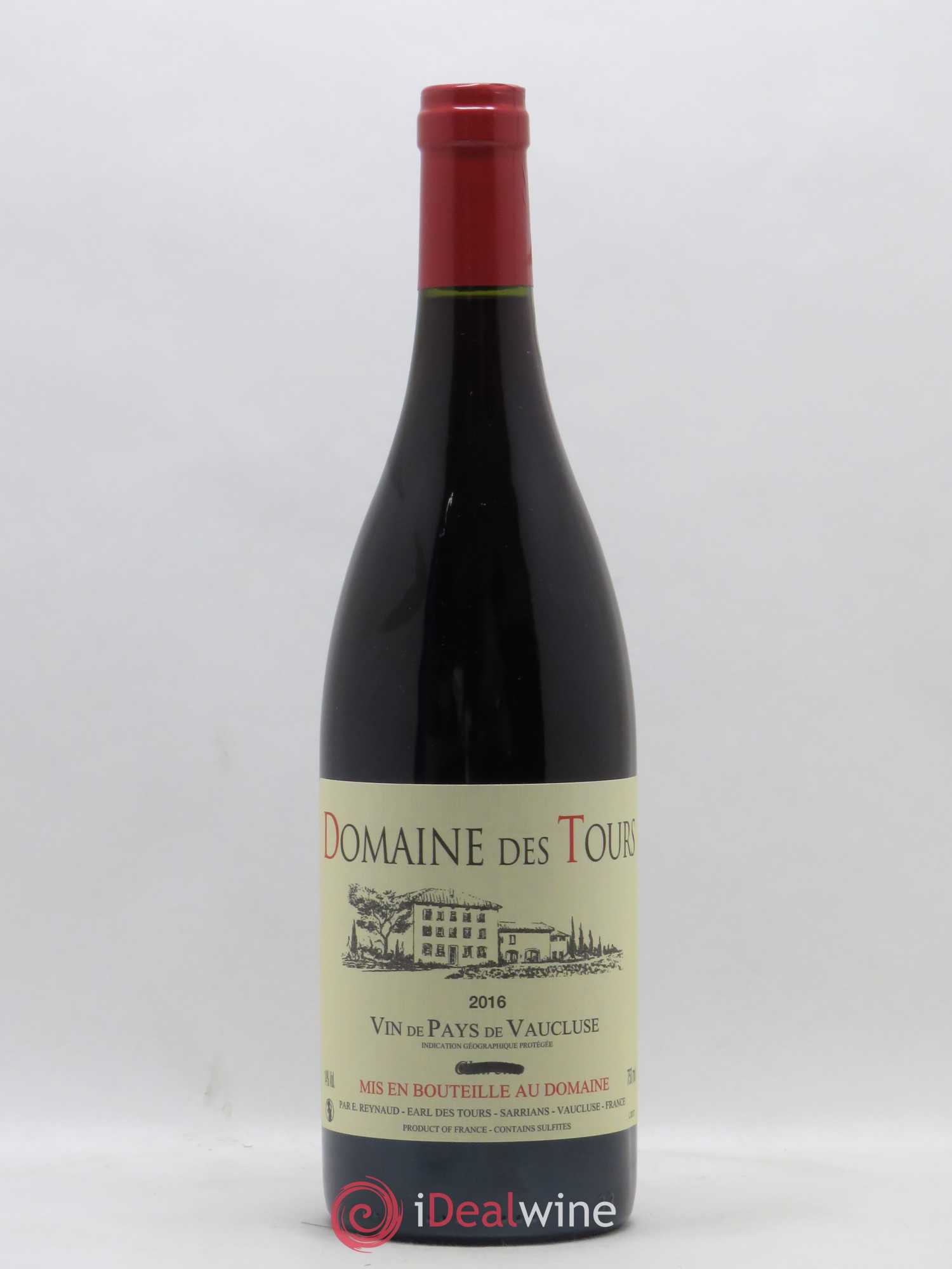 Vaucluse (Vin de Pays de Vaucluse) Domaine des Tours Emmanuel Reynaud 2016 - Posten von 1 Flasche - 0