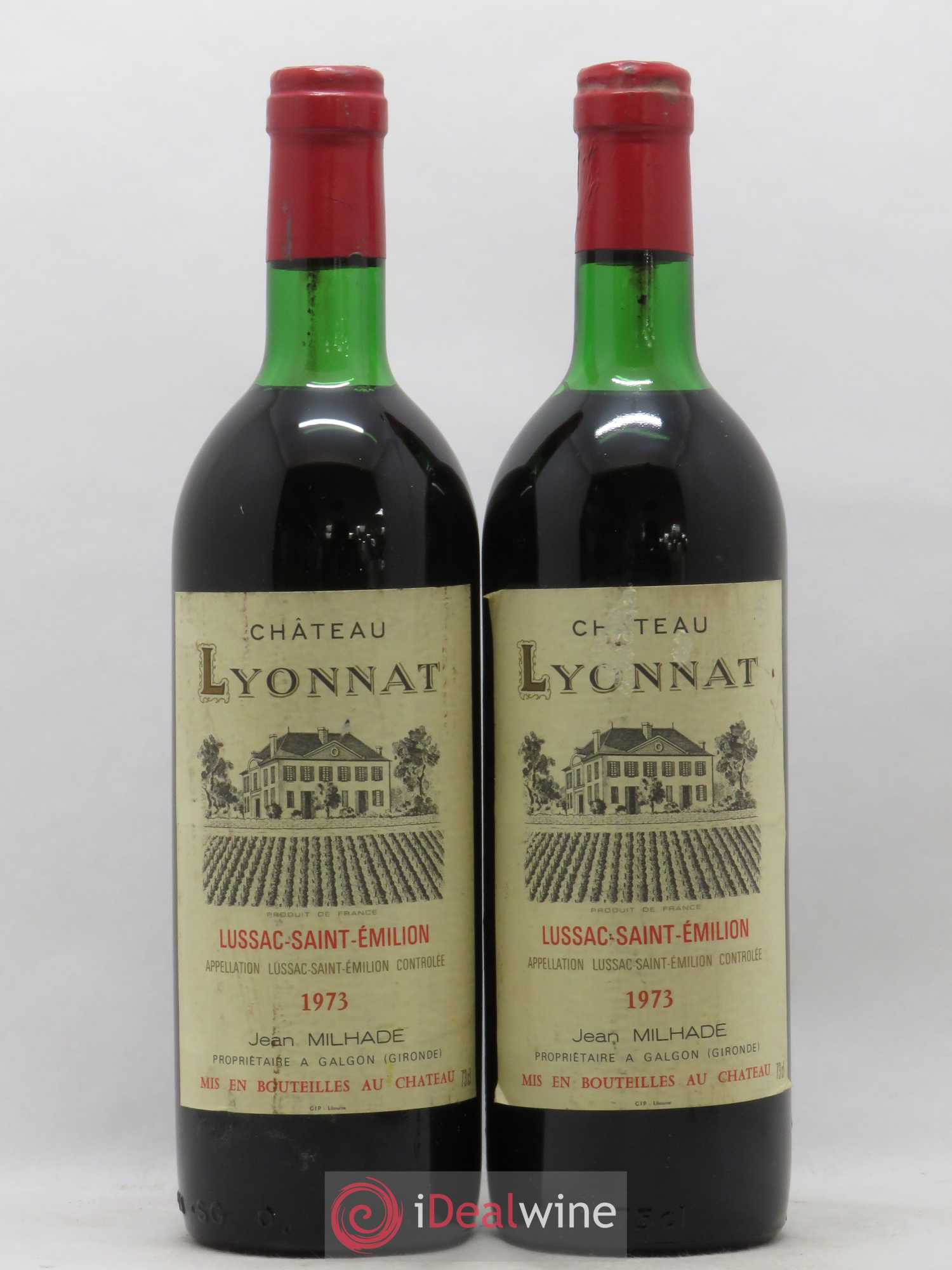 Château Lyonnat (sans prix de réserve) 1973 - Posten von 2 Flaschen - 0