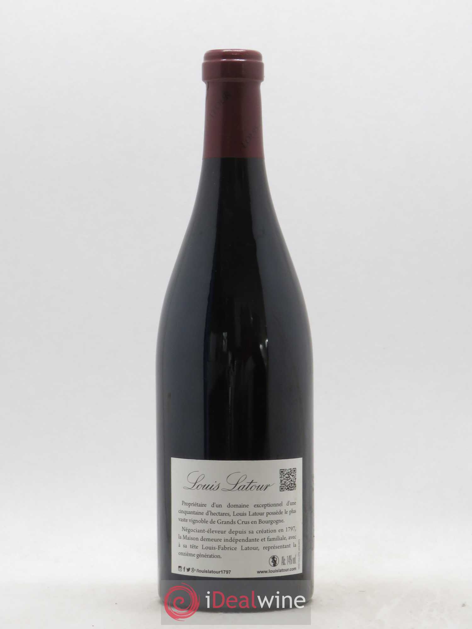 Clos de Vougeot Grand Cru Louis Latour 2018 - Lot de 1 bouteille - 1