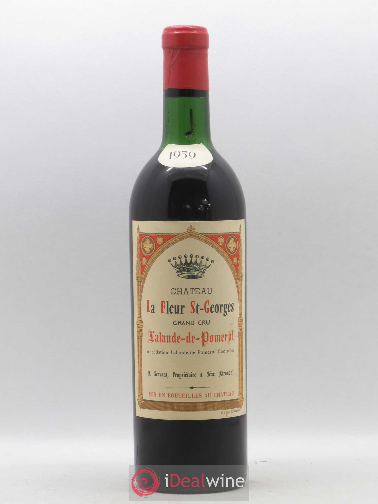Lalande-de-Pomerol La Fleur Saint Georges 1959 - Posten von 1 Flasche - 0
