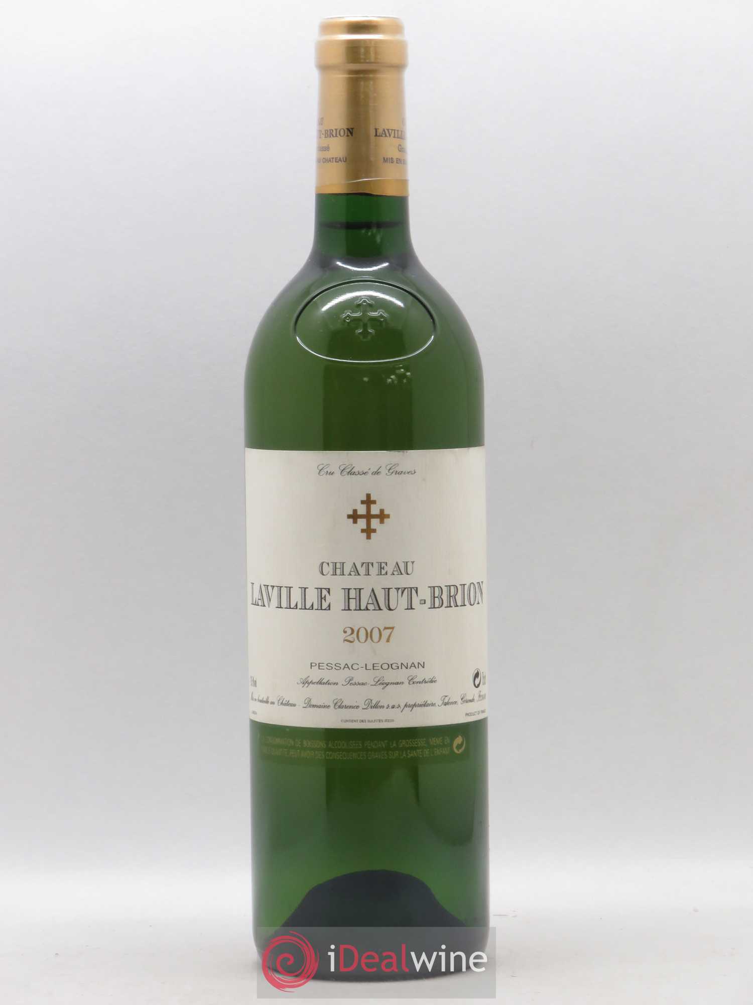 Château Laville Haut-Brion Cru Classé de Graves 2007 - Lot de 1 bouteille - 0