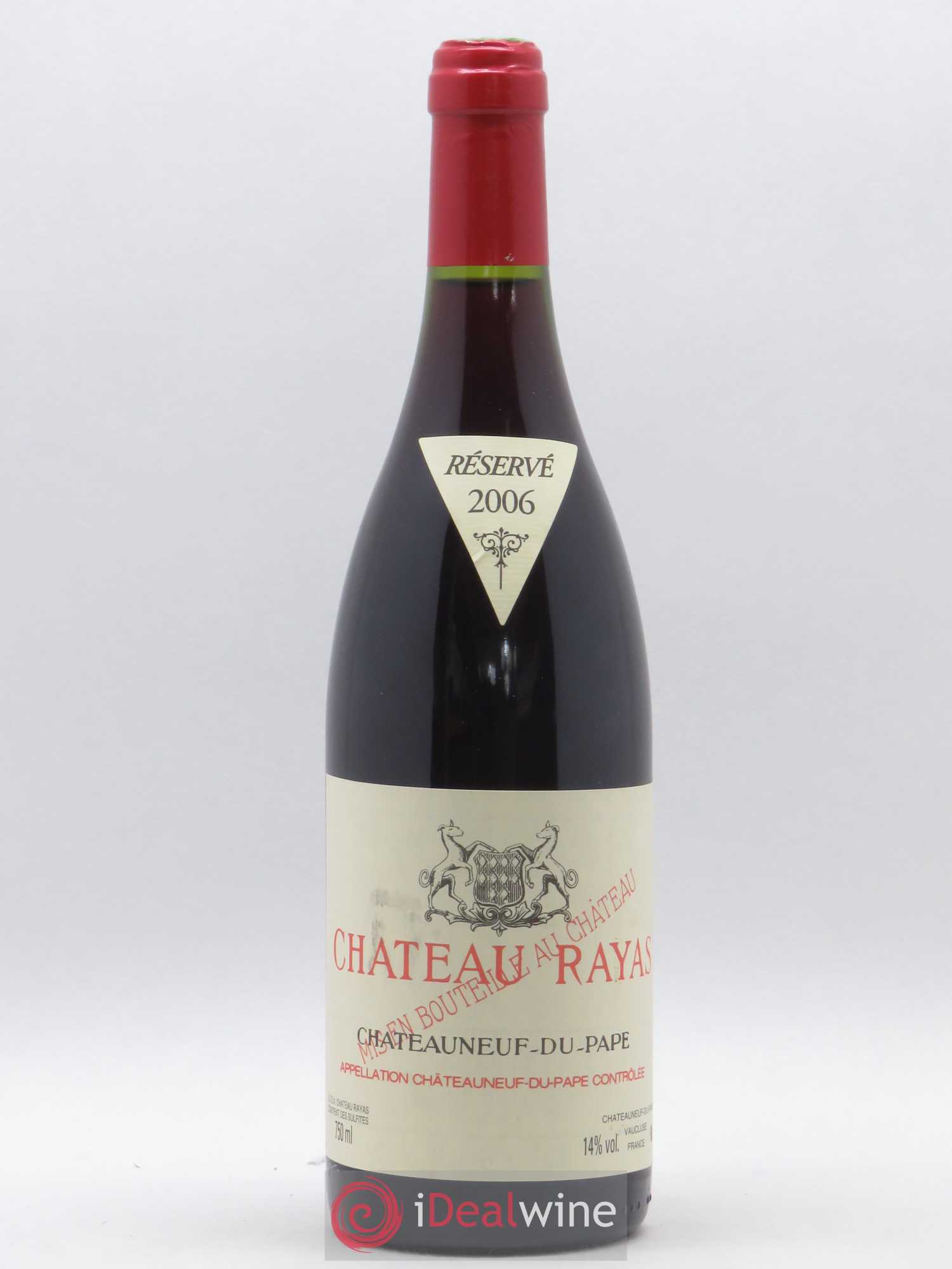 Châteauneuf-du-Pape Château Rayas Emmanuel Reynaud 2006 - Lot de 1 bouteille - 0