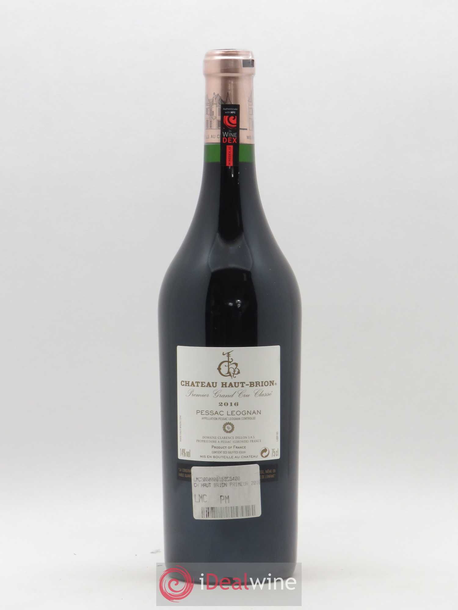 Château Haut Brion 1er Grand Cru Classé 2016 - Lot de 1 bouteille - 1