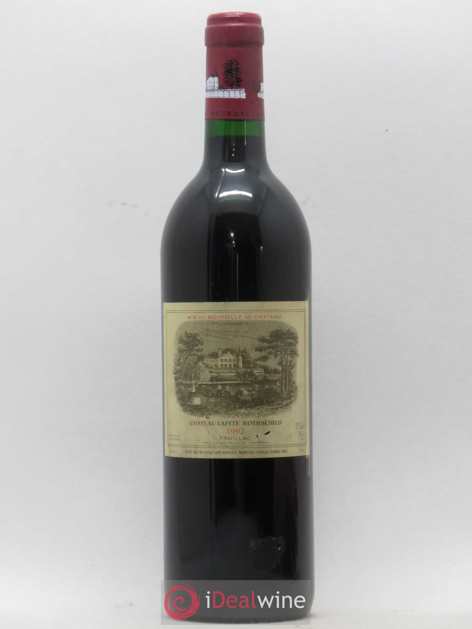 Château Lafite Rothschild 1er Grand Cru Classé 1992 - Lot de 1 bouteille - 0