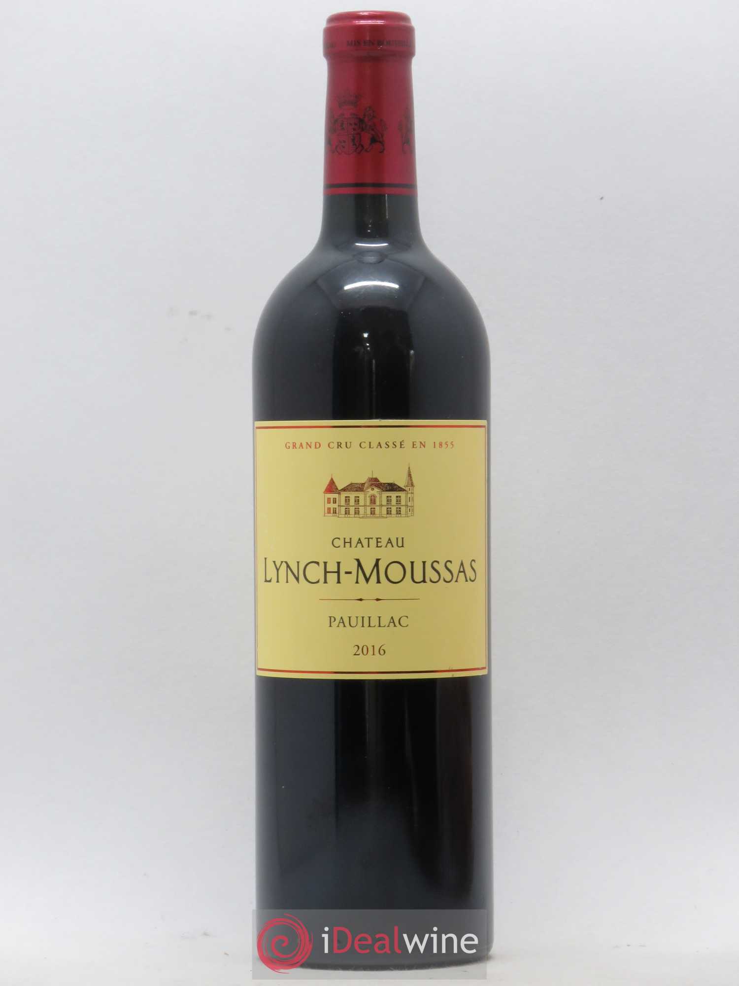 Château Lynch Moussas 5ème Grand Cru Classé 2016 - Lot de 1 bouteille - 0